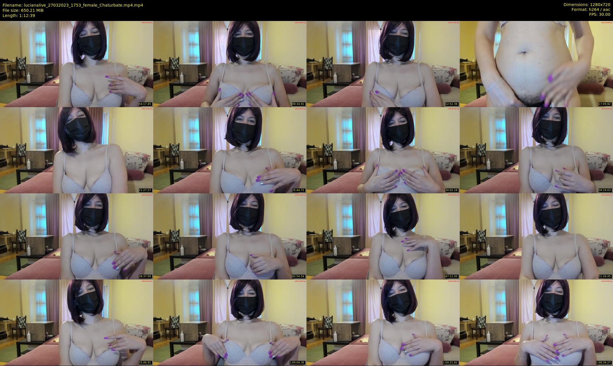 lucianalive — 73 minute Chaturbate female cam show recording, 720p, Mar 27, 2023