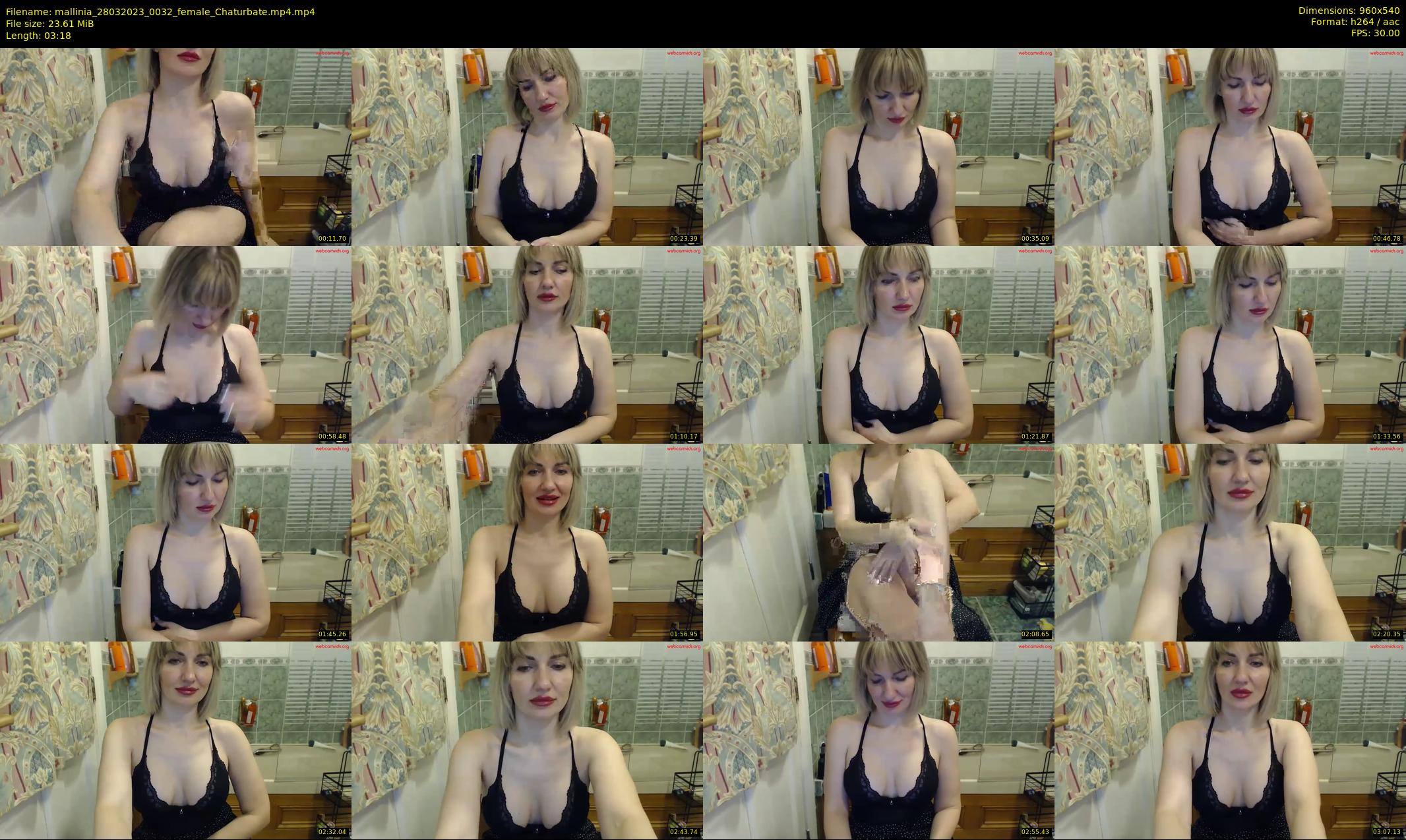 mallinia — 4 minute Chaturbate female cam show recording, 480p, Mar 28, 2023