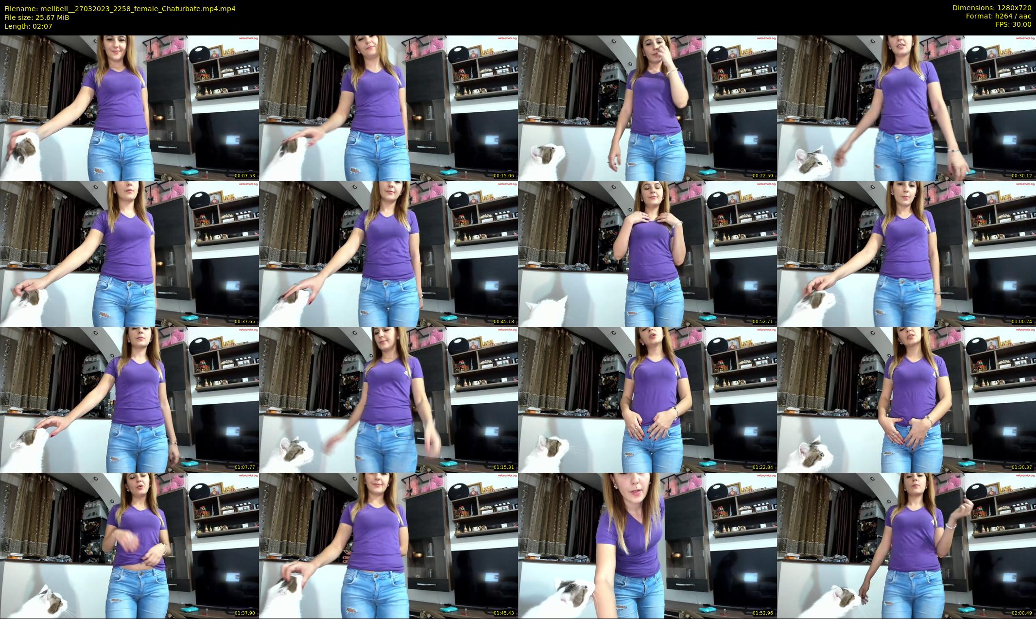 mellbell_ — 3 minute Chaturbate female cam show recording, 720p, Mar 27, 2023