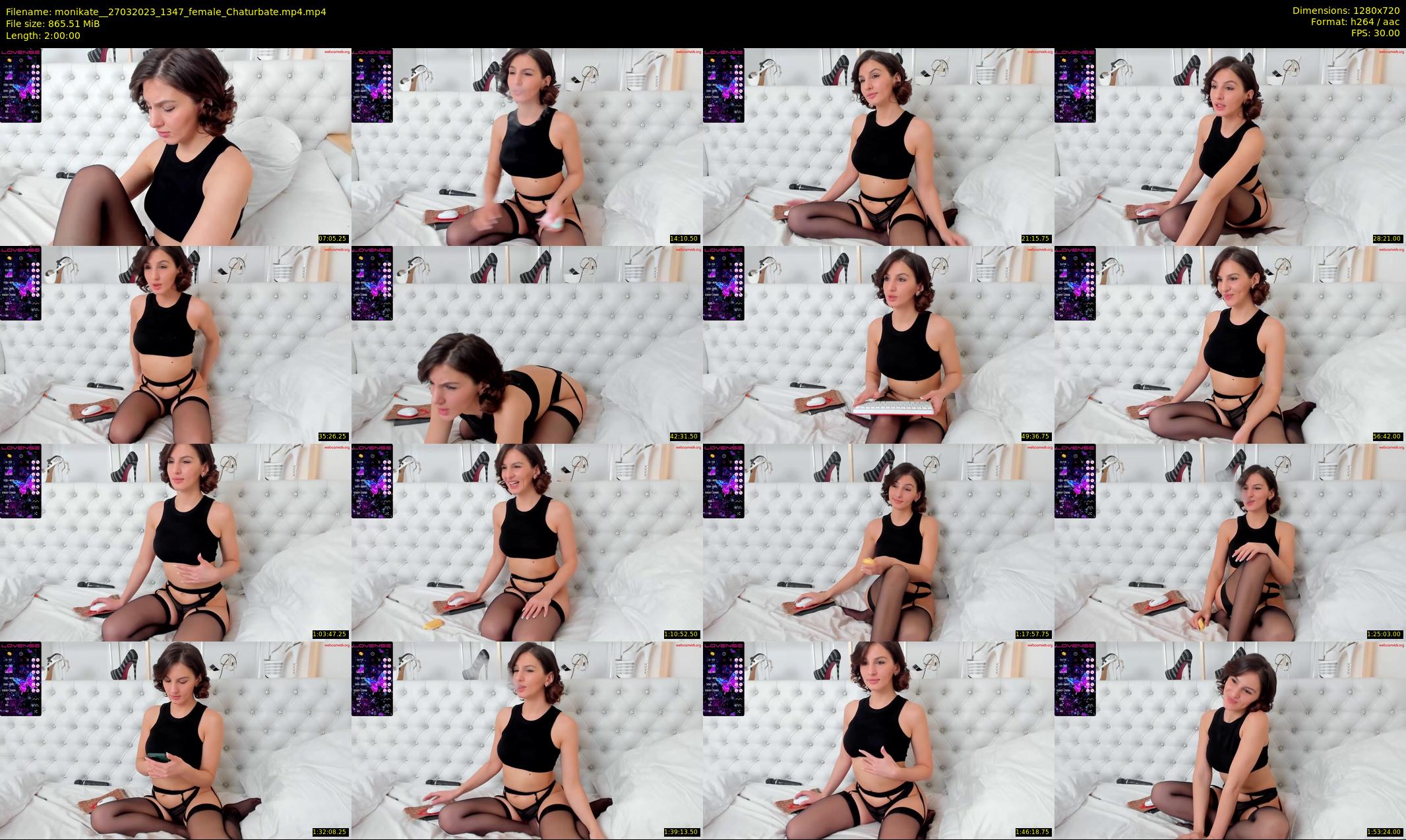monikate_ — 120 minute Chaturbate couple cam show recording, 720p, Mar 27, 2023