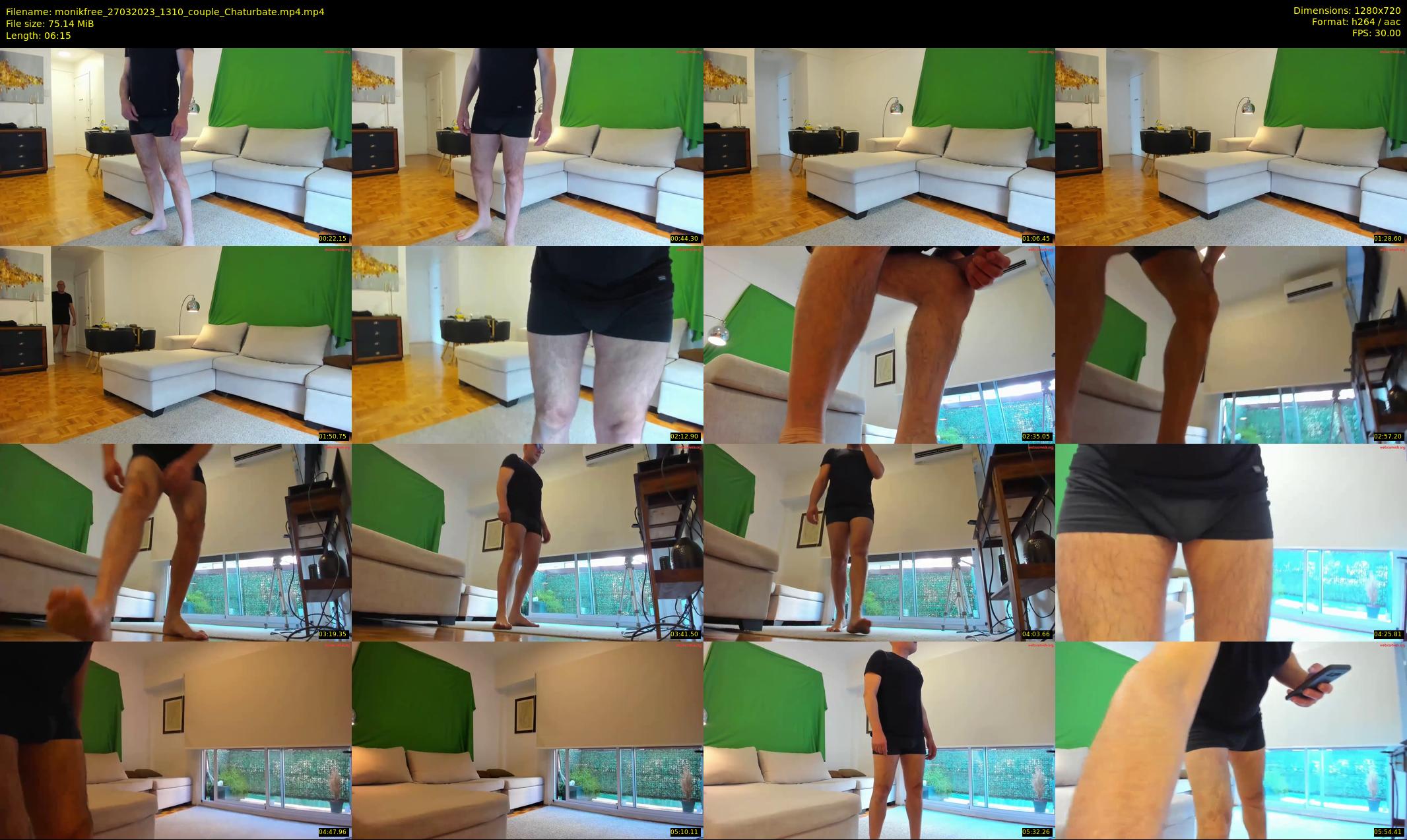 monikfree — 7 minute Chaturbate couple cam show recording, 720p, Mar 27, 2023