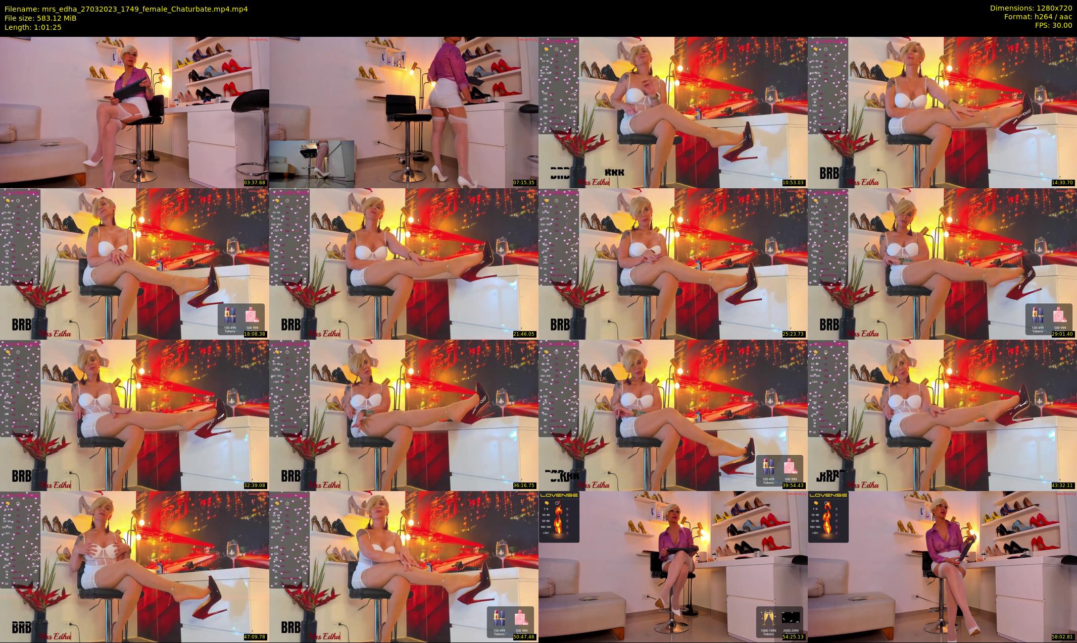 mrs_edha — 62 minute Chaturbate female cam show recording, 720p, Mar 27, 2023