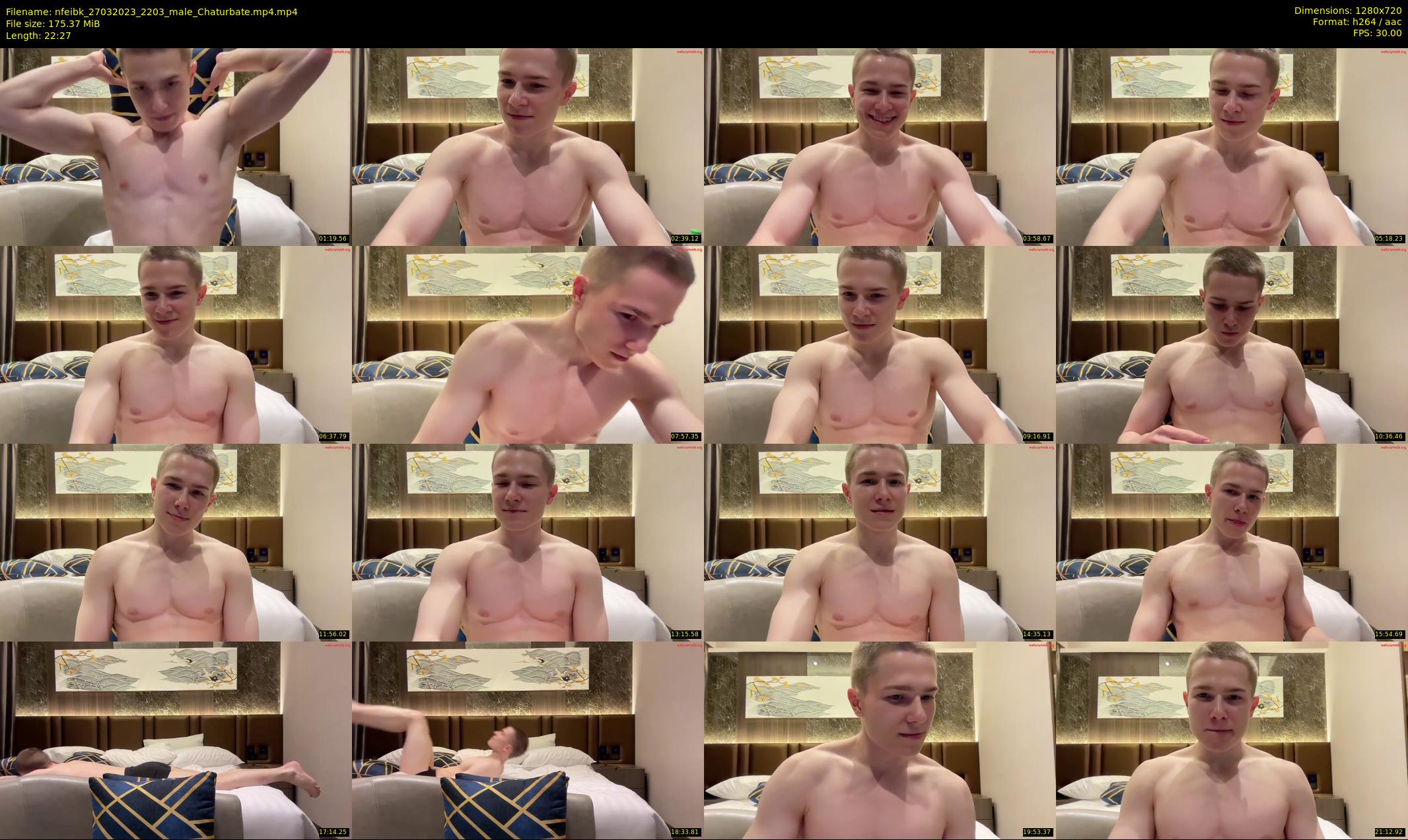 nfeibk — 23 minute Chaturbate male cam show recording, 720p, Mar 27, 2023