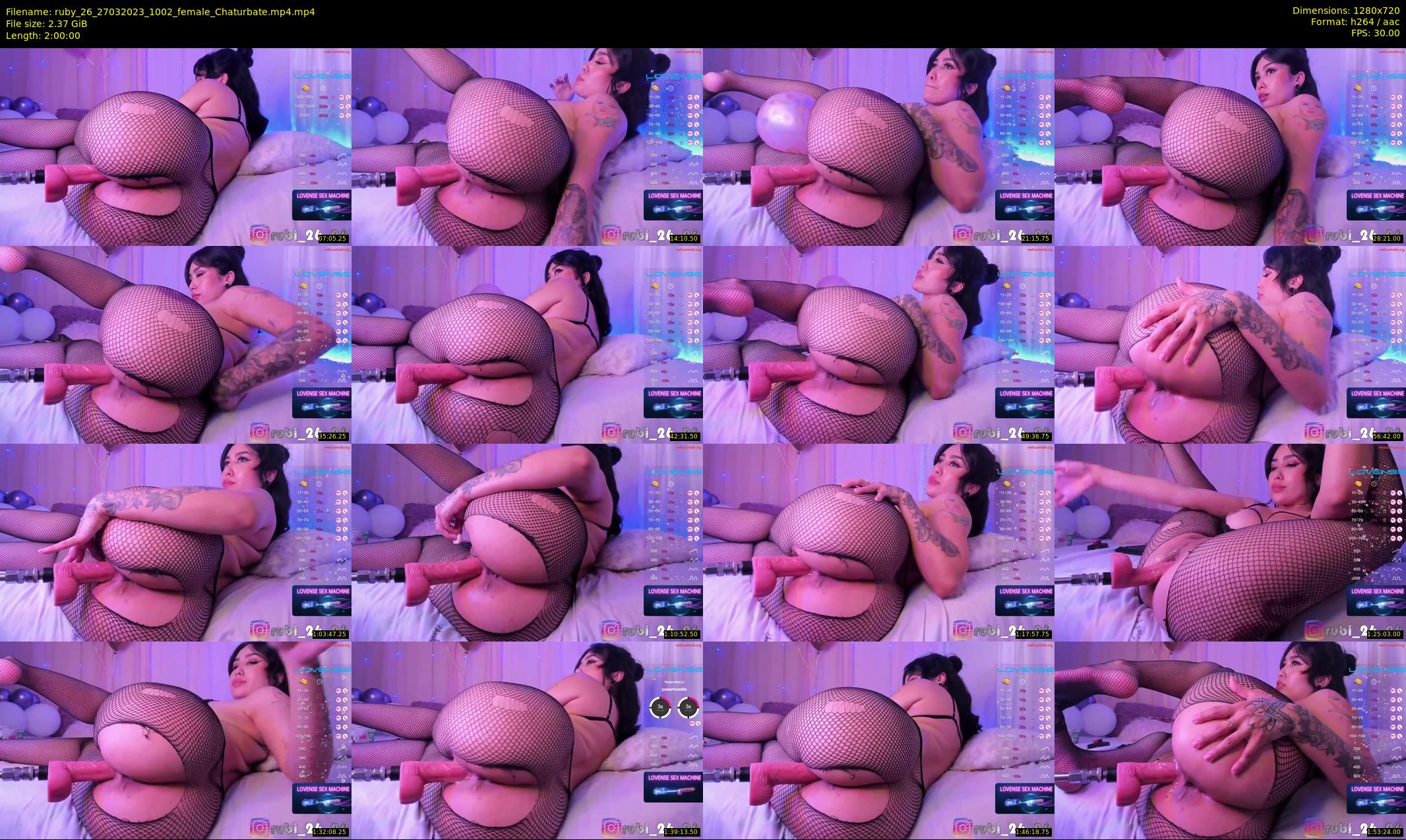 ruby_26 — 120 minute Chaturbate female cam show recording, 720p, Mar 27, 2023