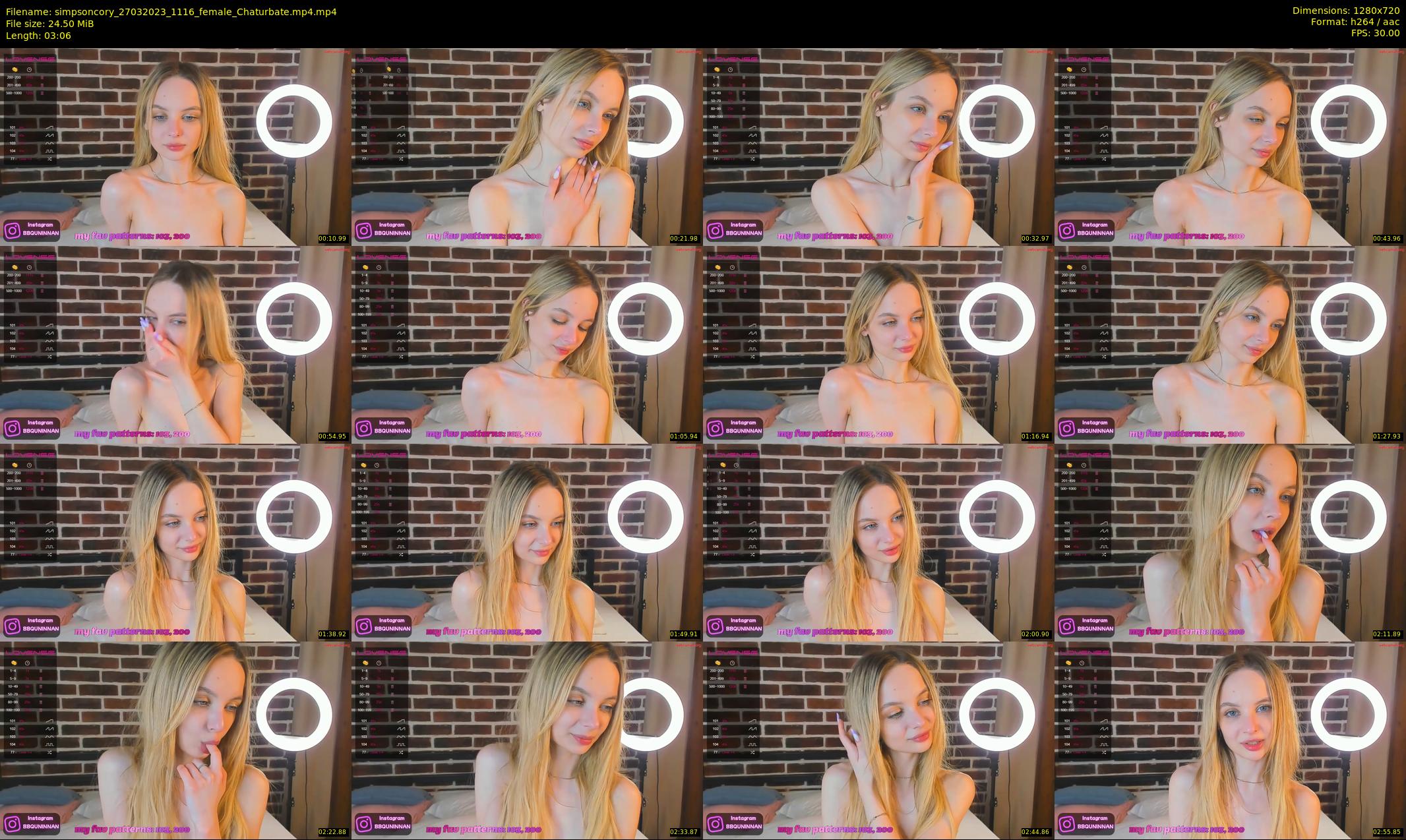 simpsoncory — 4 minute Chaturbate female cam show recording, 720p, Mar 27, 2023