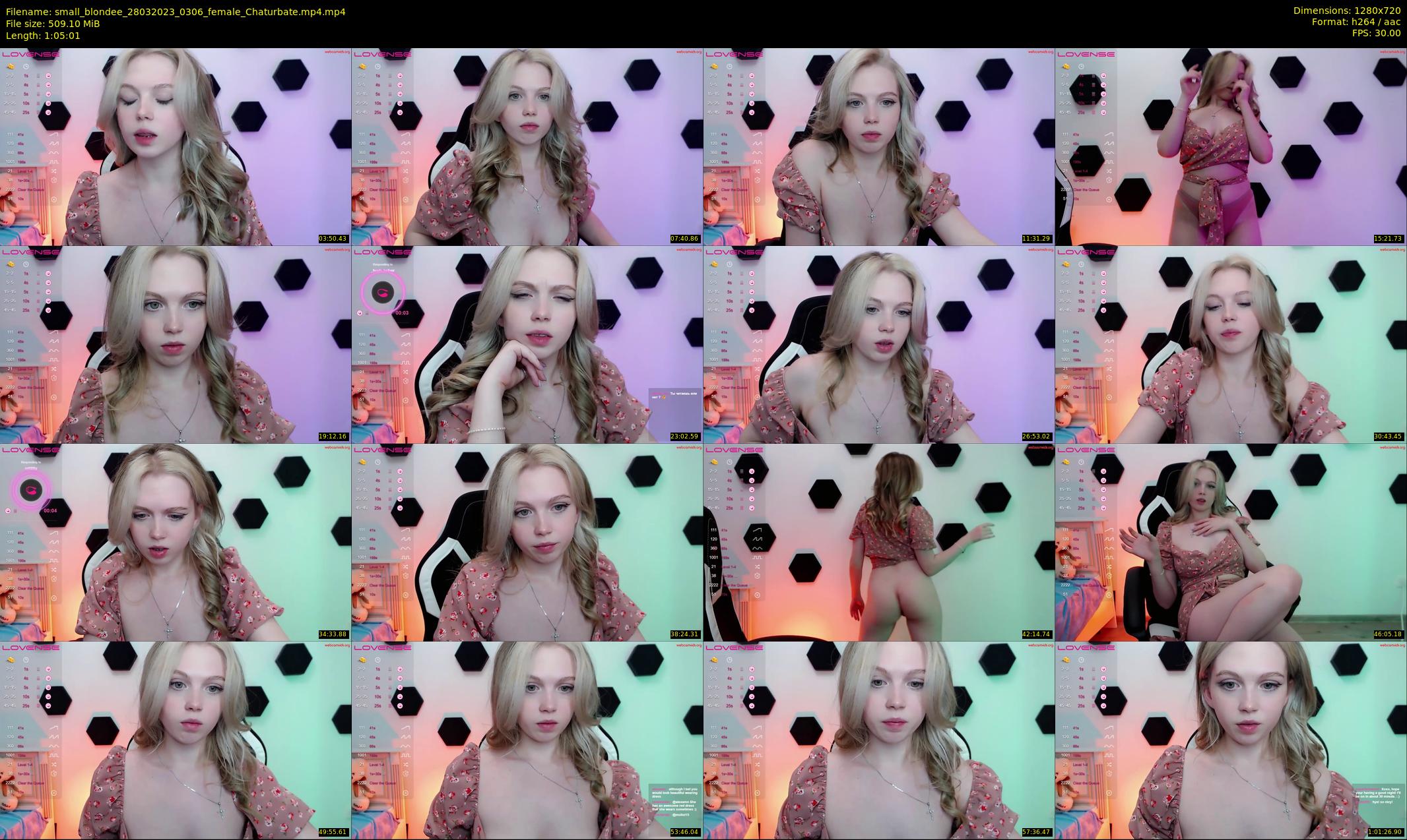 small_blondee — 66 minute Chaturbate female cam show recording, 720p, Mar 28, 2023