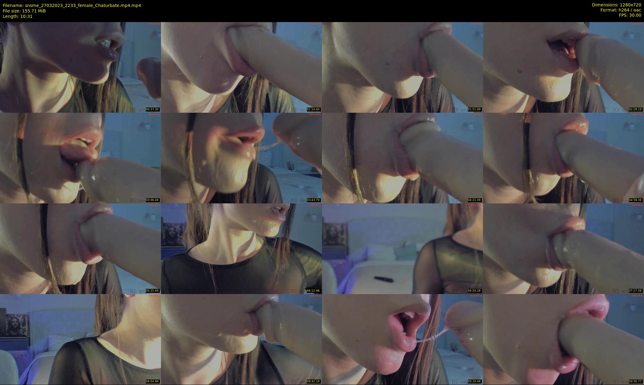 snsme — 11 minute Chaturbate female cam show recording, 720p, Mar 27, 2023