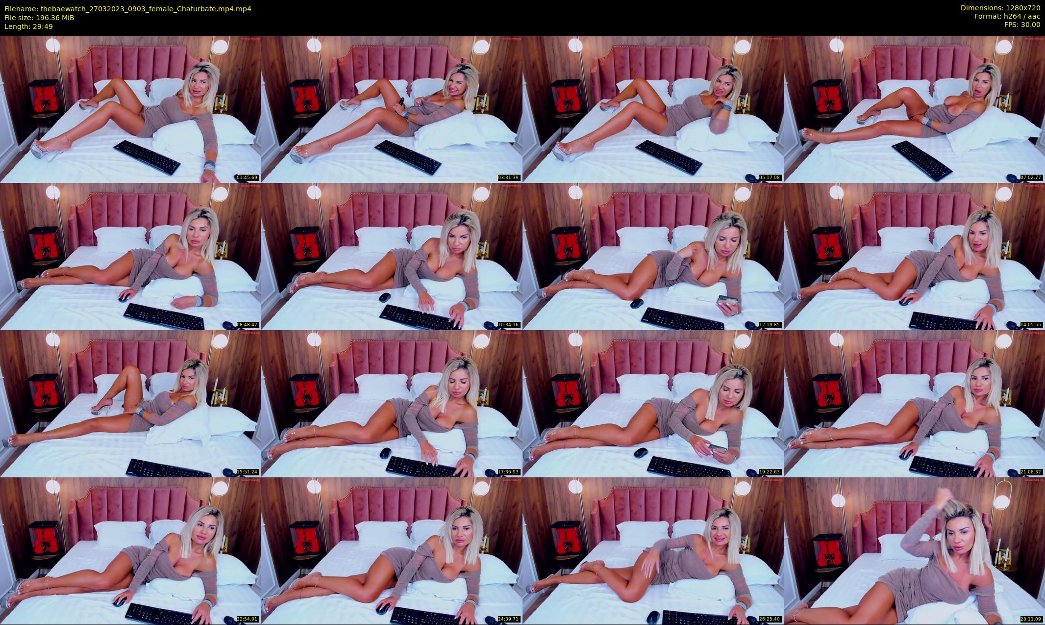 thebaewatch — 30 minute Chaturbate female cam show recording, 720p, Mar 27, 2023