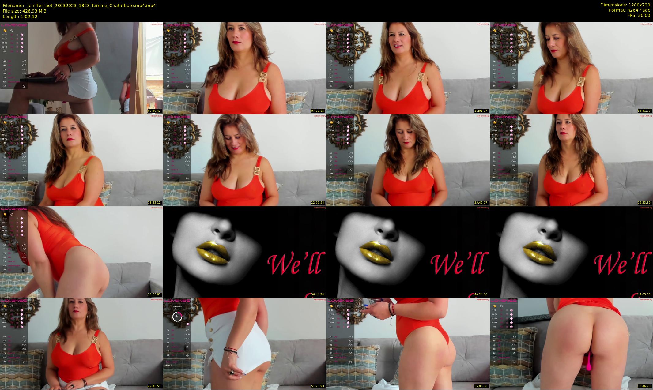 _jeniffer_hot — 63 minute Chaturbate female cam show recording, 720p, Mar 28, 2023