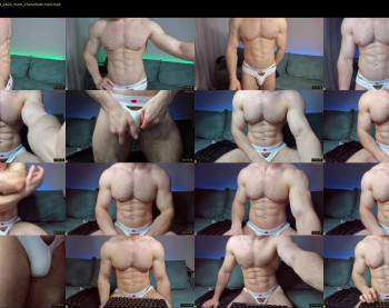 adam_muscle_ — 92 minute Chaturbate male cam show recording, 720p, Mar 28, 2023