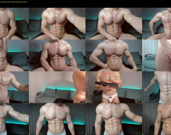adam_muscle_ — 20 minute Chaturbate male cam show recording, 720p, Mar 28, 2023