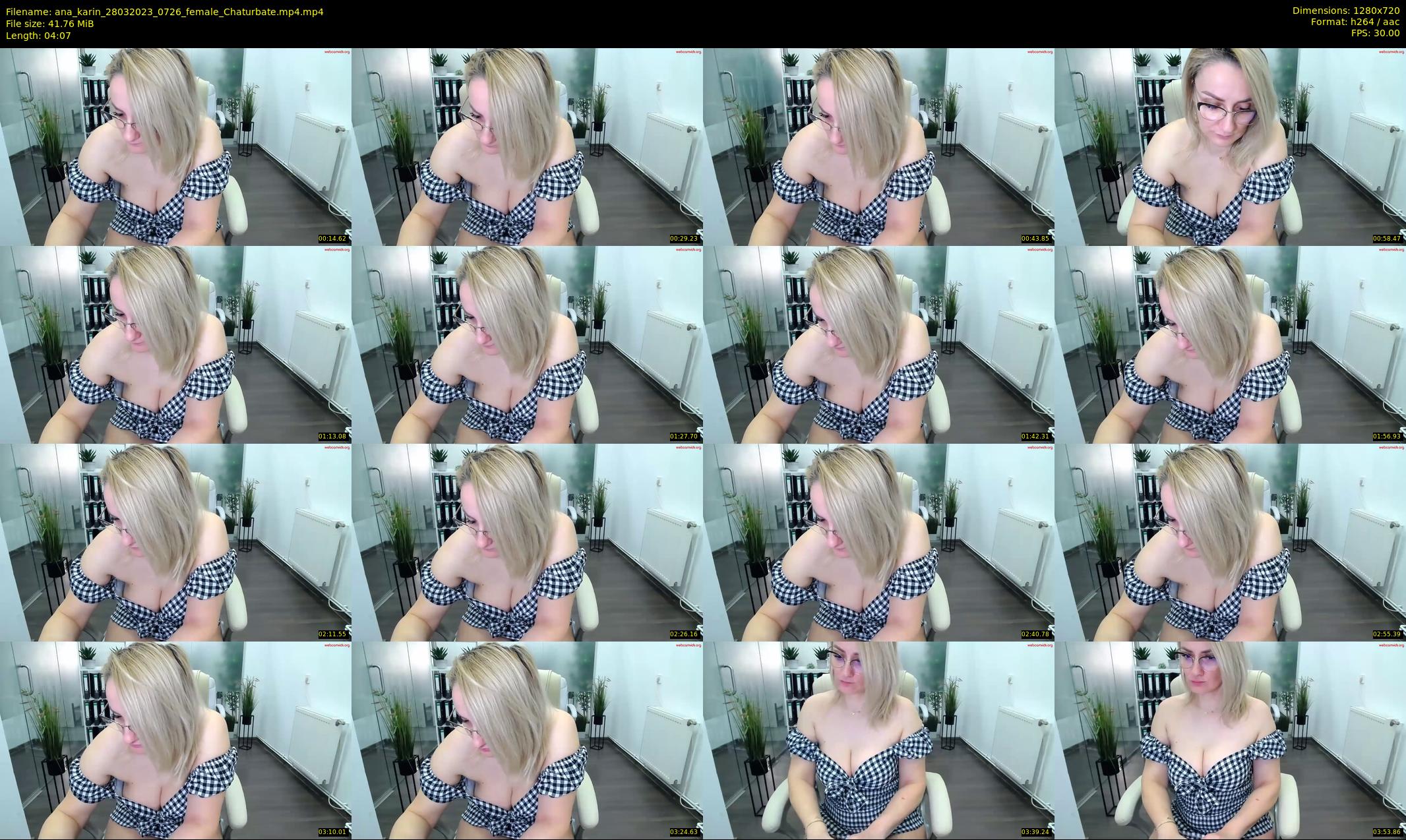 ana_karin — 5 minute Chaturbate female cam show recording, 720p, Mar 28, 2023