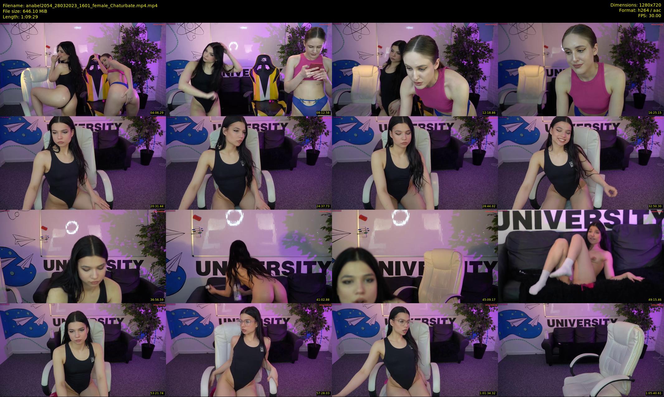 anabel2054 — 70 minute Chaturbate female cam show recording, 720p, Mar 28, 2023