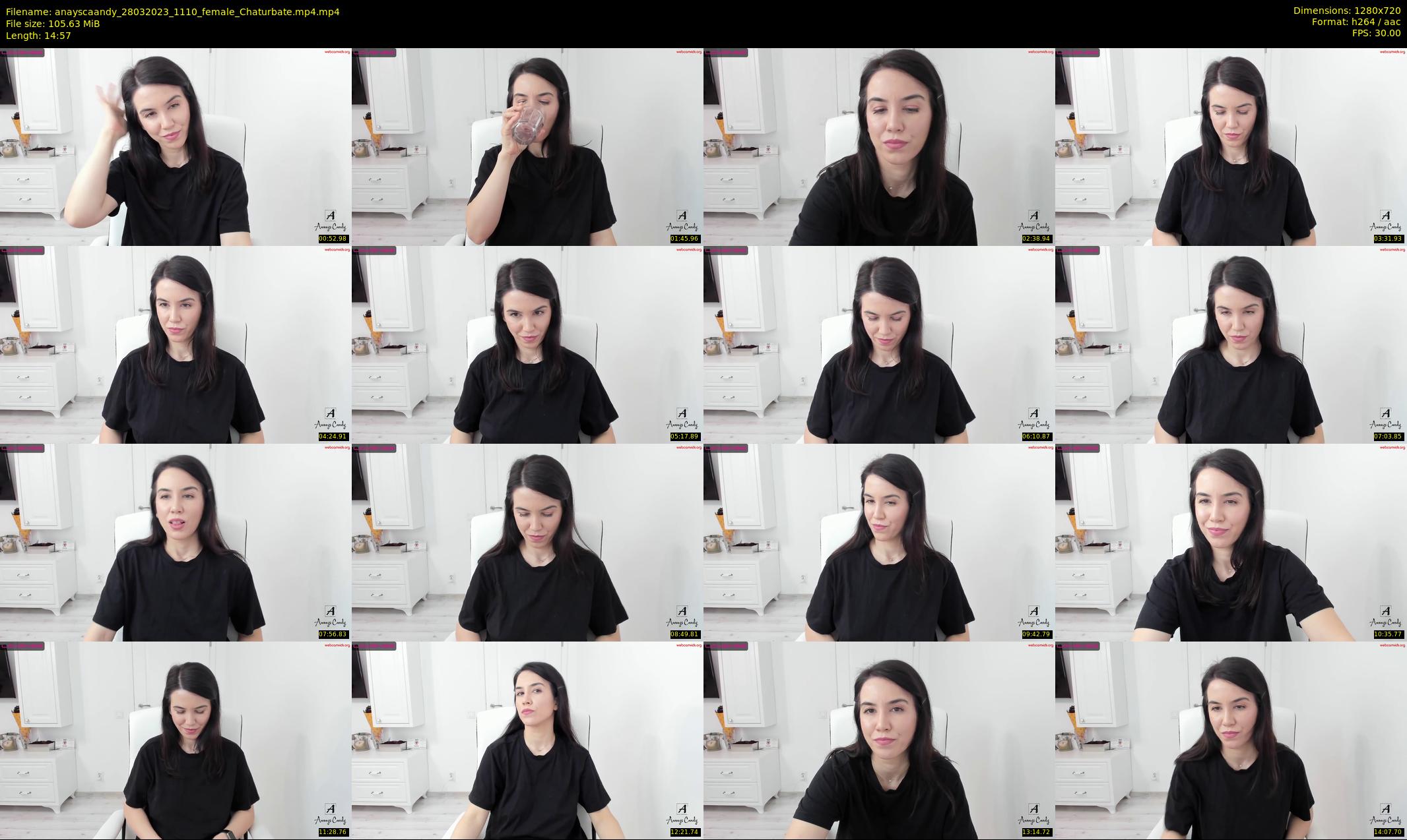 anayscaandy — 15 minute Chaturbate female cam show recording, 720p, Mar 28, 2023