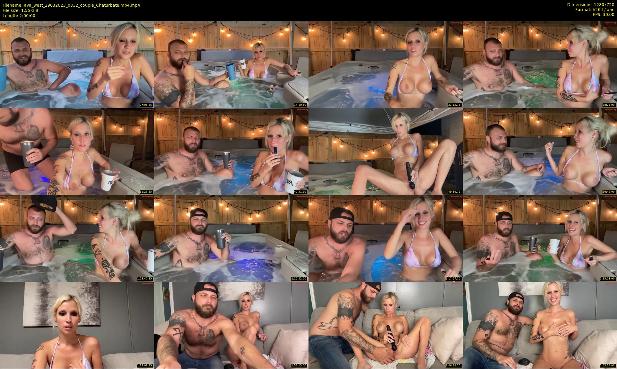 ava_west — 120 minute Chaturbate couple cam show recording, 720p, Mar 29, 2023
