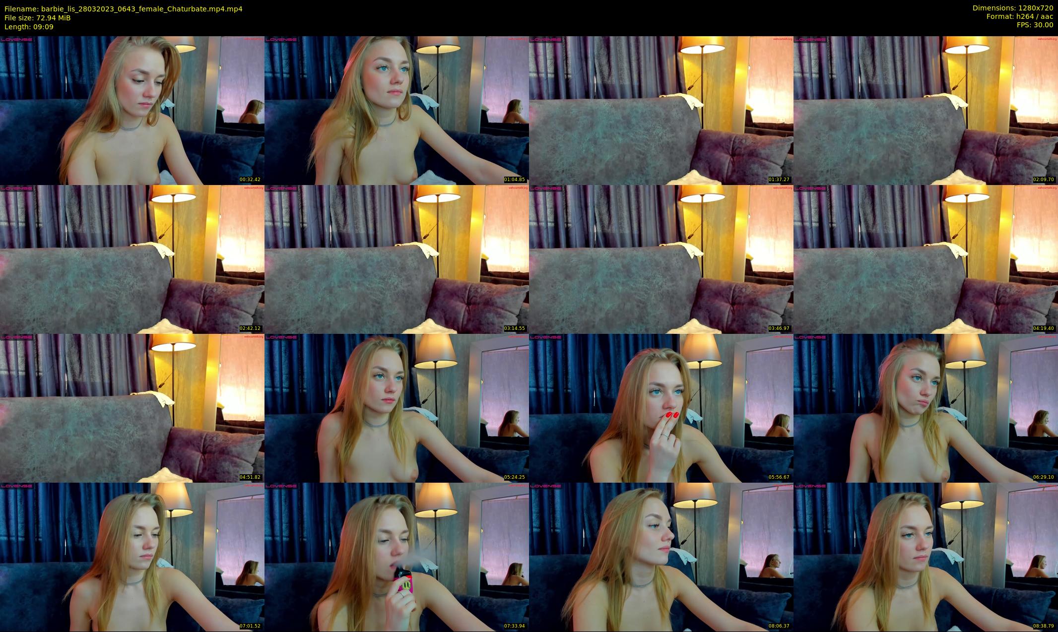 barbie_lis — 10 minute Chaturbate female cam show recording, 720p, Mar 28, 2023