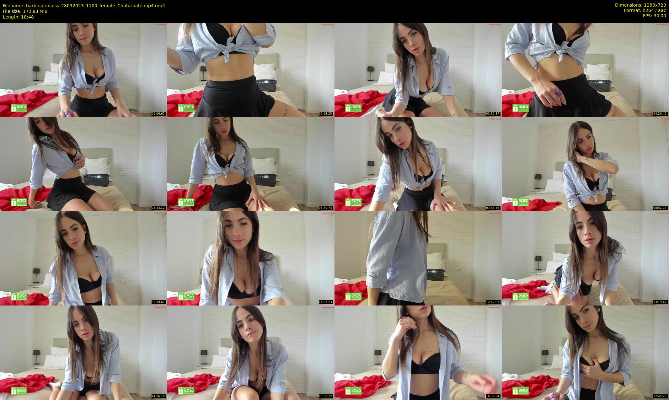 barbieprincess — 19 minute Chaturbate female cam show recording, 720p, Mar 28, 2023