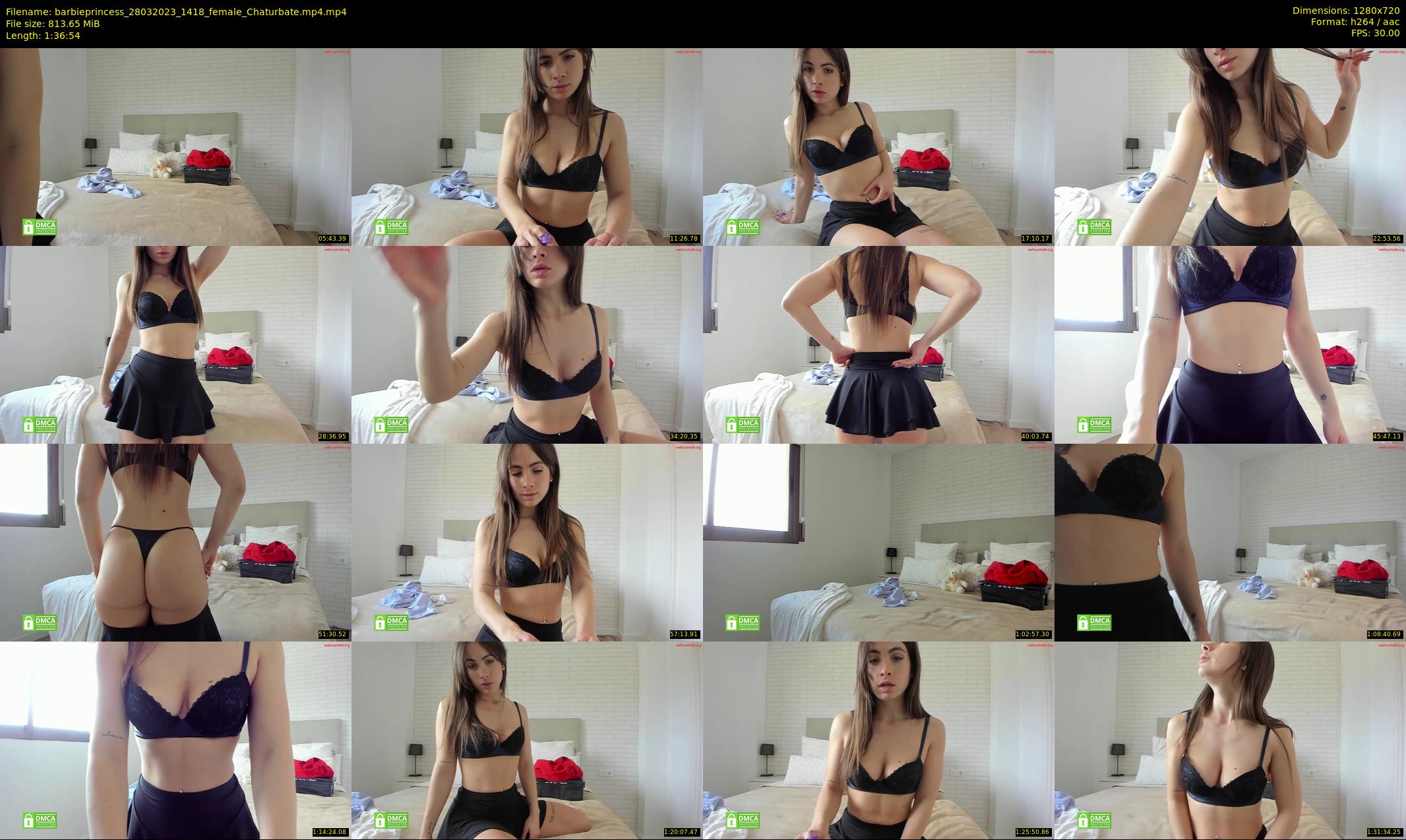barbieprincess — 97 minute Chaturbate female cam show recording, 720p, Mar 28, 2023