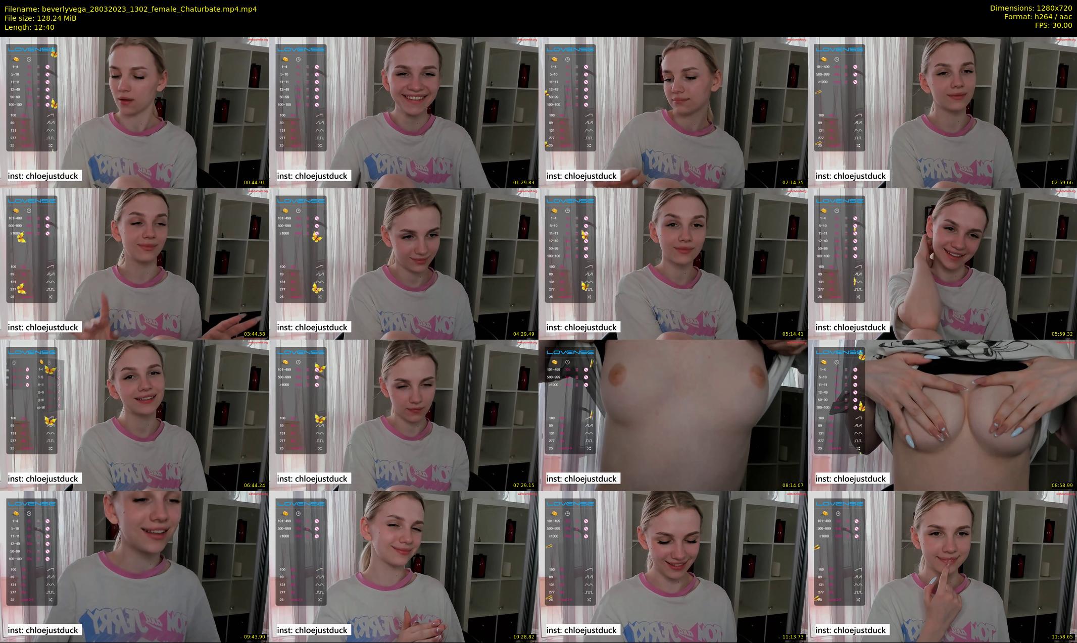 beverlyvega — 13 minute Chaturbate couple cam show recording, 720p, Mar 28, 2023