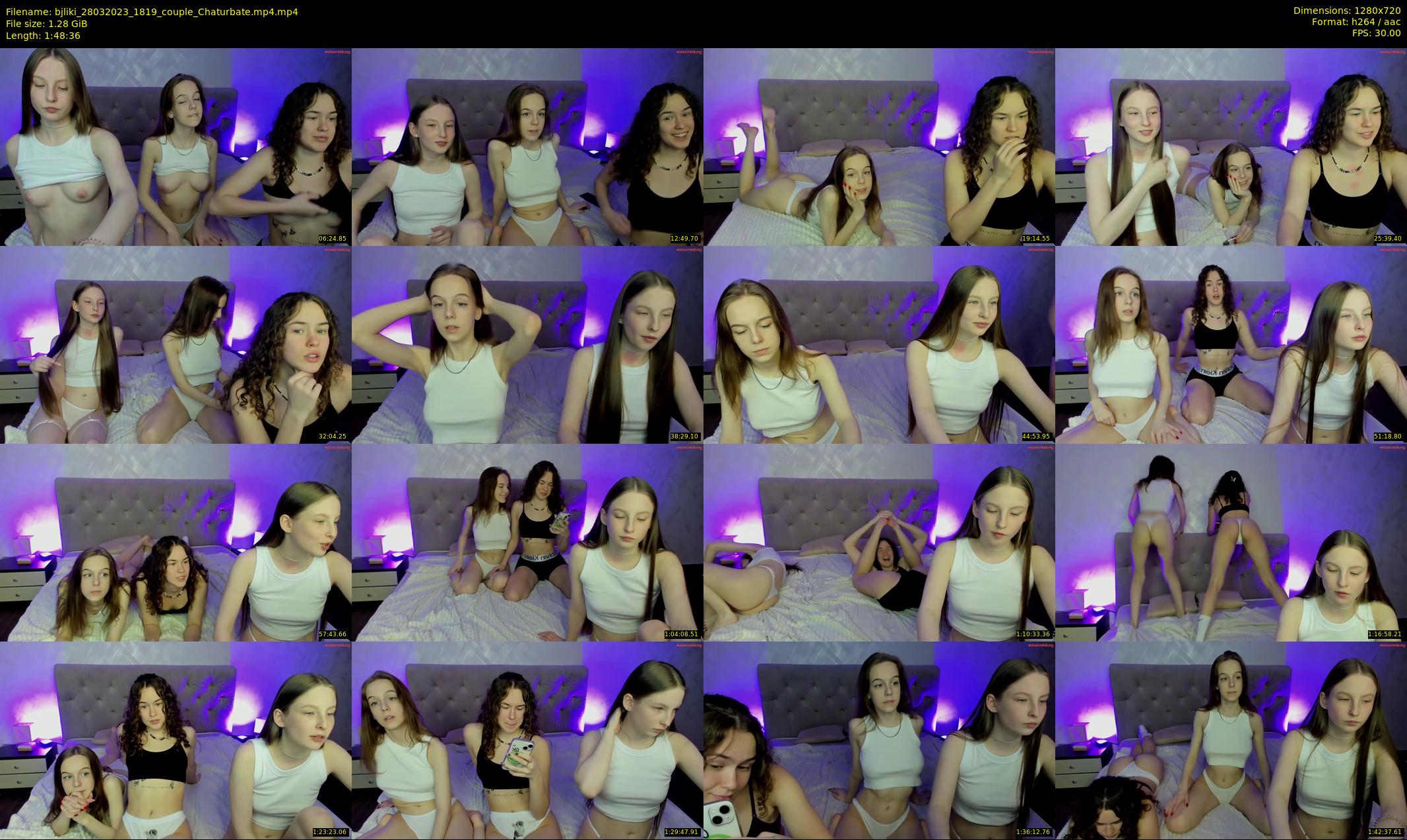 bjliki — 109 minute Chaturbate couple cam show recording, 720p, Mar 28, 2023