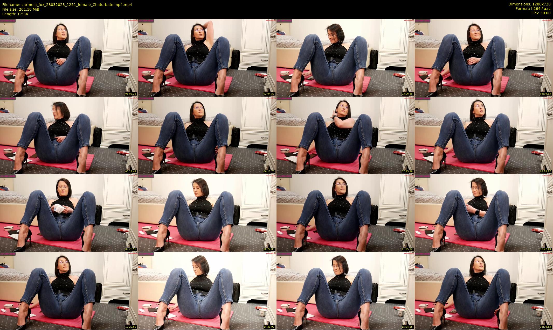 carmela_fox — 18 minute Chaturbate female cam show recording, 720p, Mar 28, 2023