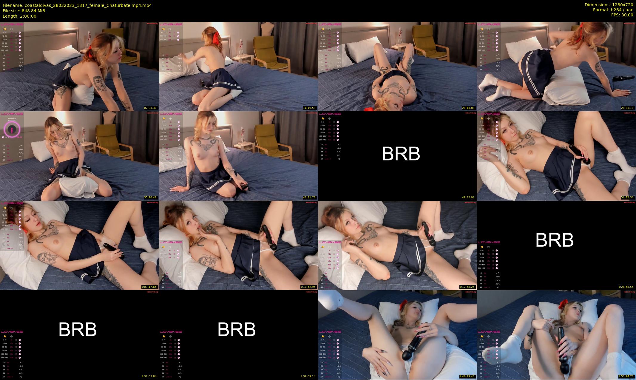 coastaldivas — 120 minute Chaturbate female cam show recording, 720p, Mar 28, 2023