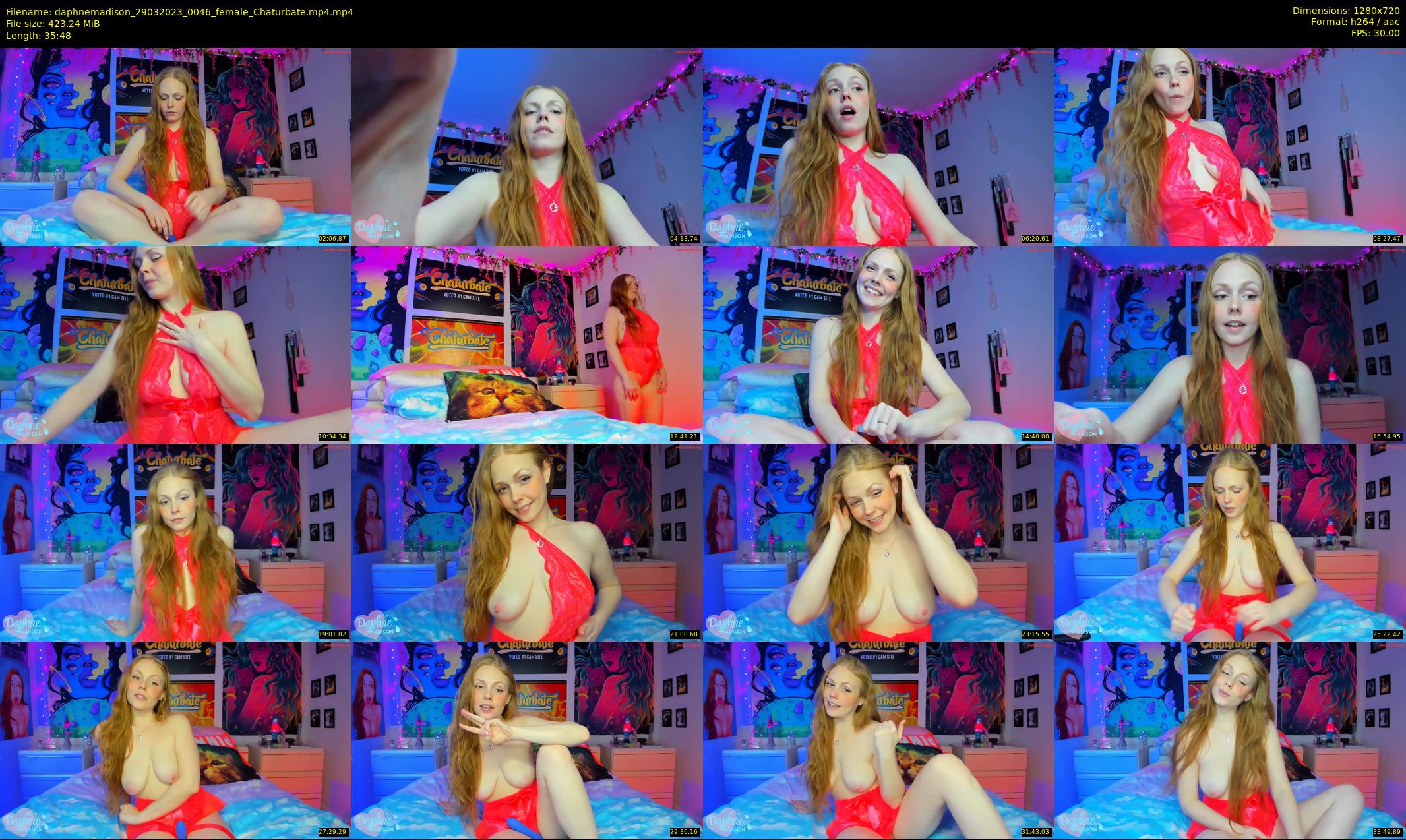 daphnemadison — 36 minute Chaturbate couple cam show recording, 720p, Mar 29, 2023