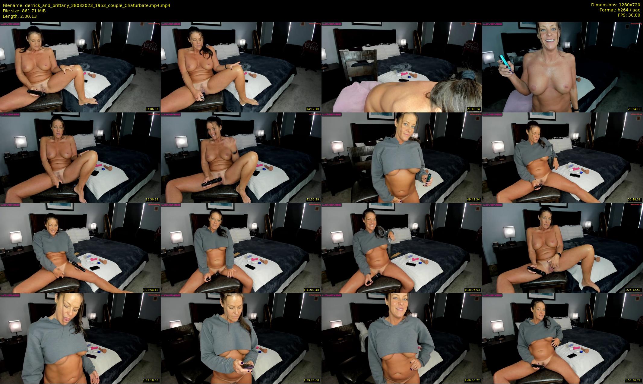 derrick_and_brittany — 121 minute Chaturbate couple cam show recording, 720p, Mar 28, 2023