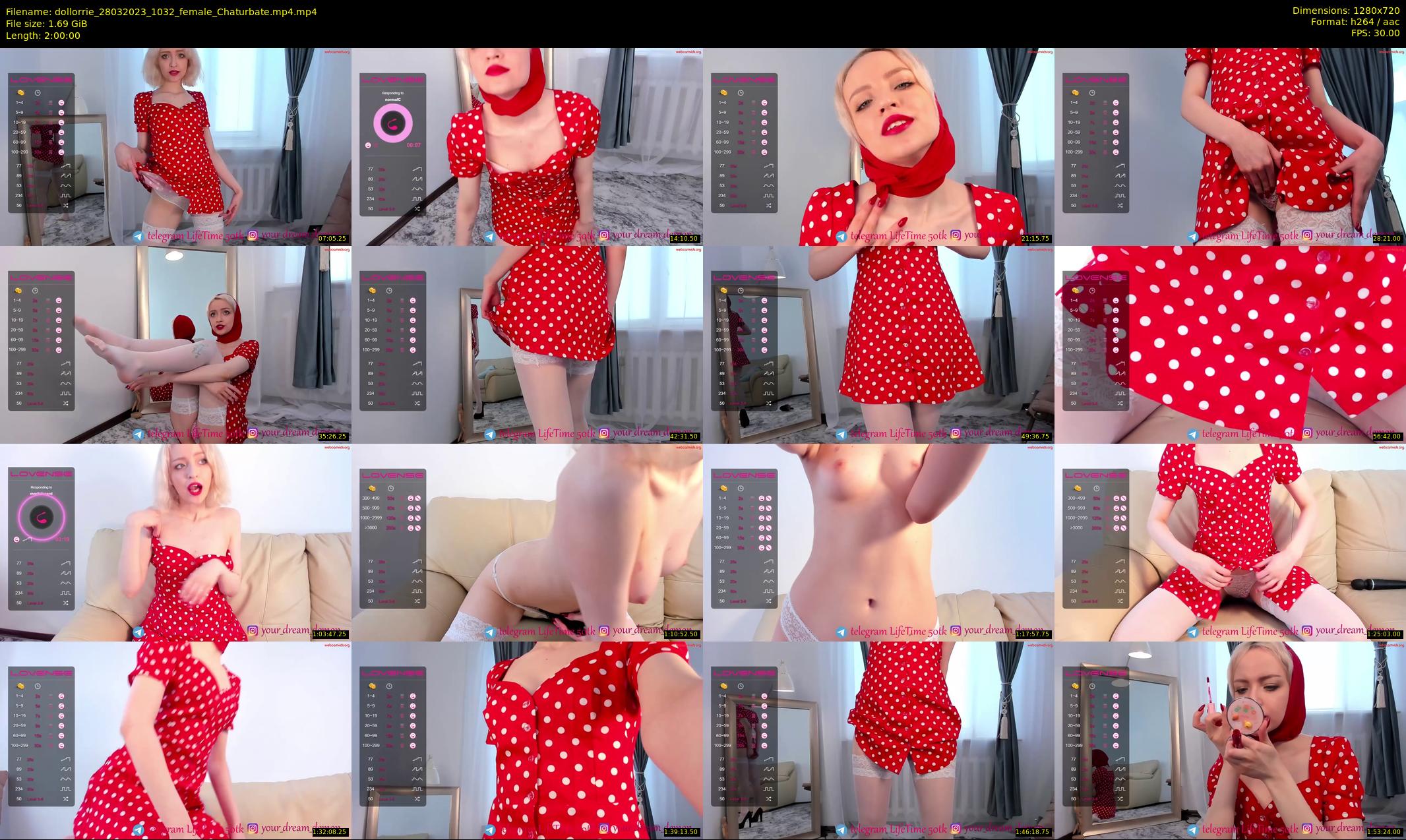 dollorrie — 120 minute Chaturbate couple cam show recording, 720p, Mar 28, 2023
