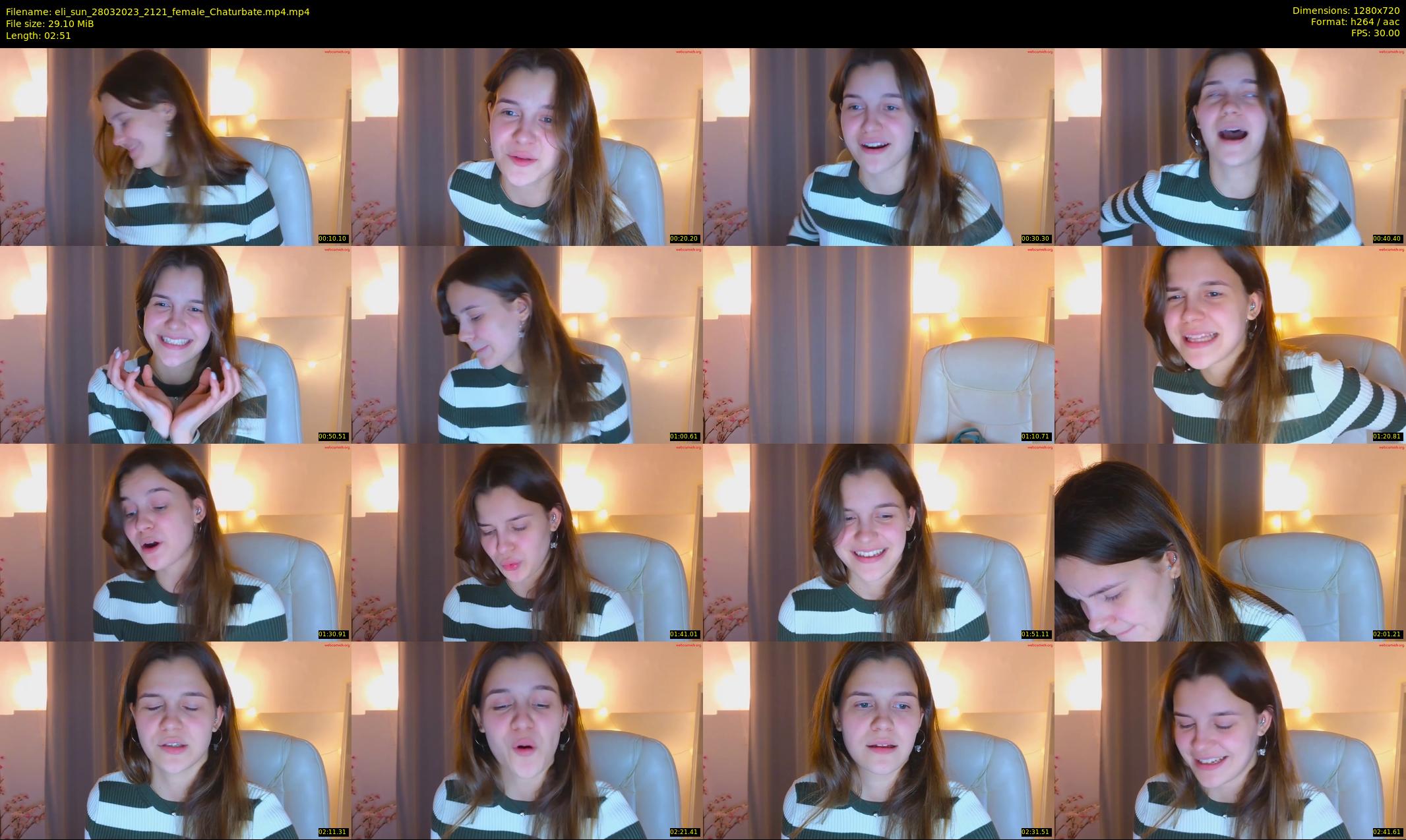 eli_sun — 3 minute Chaturbate female cam show recording, 720p, Mar 28, 2023