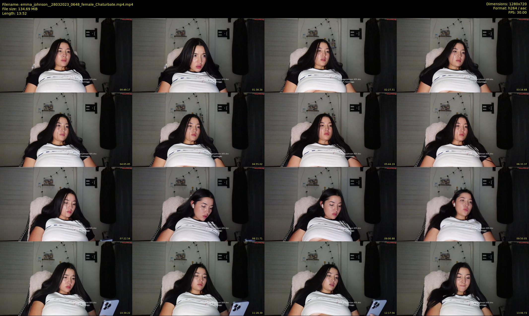 emma_johnson_ — 14 minute Chaturbate female cam show recording, 720p, Mar 28, 2023
