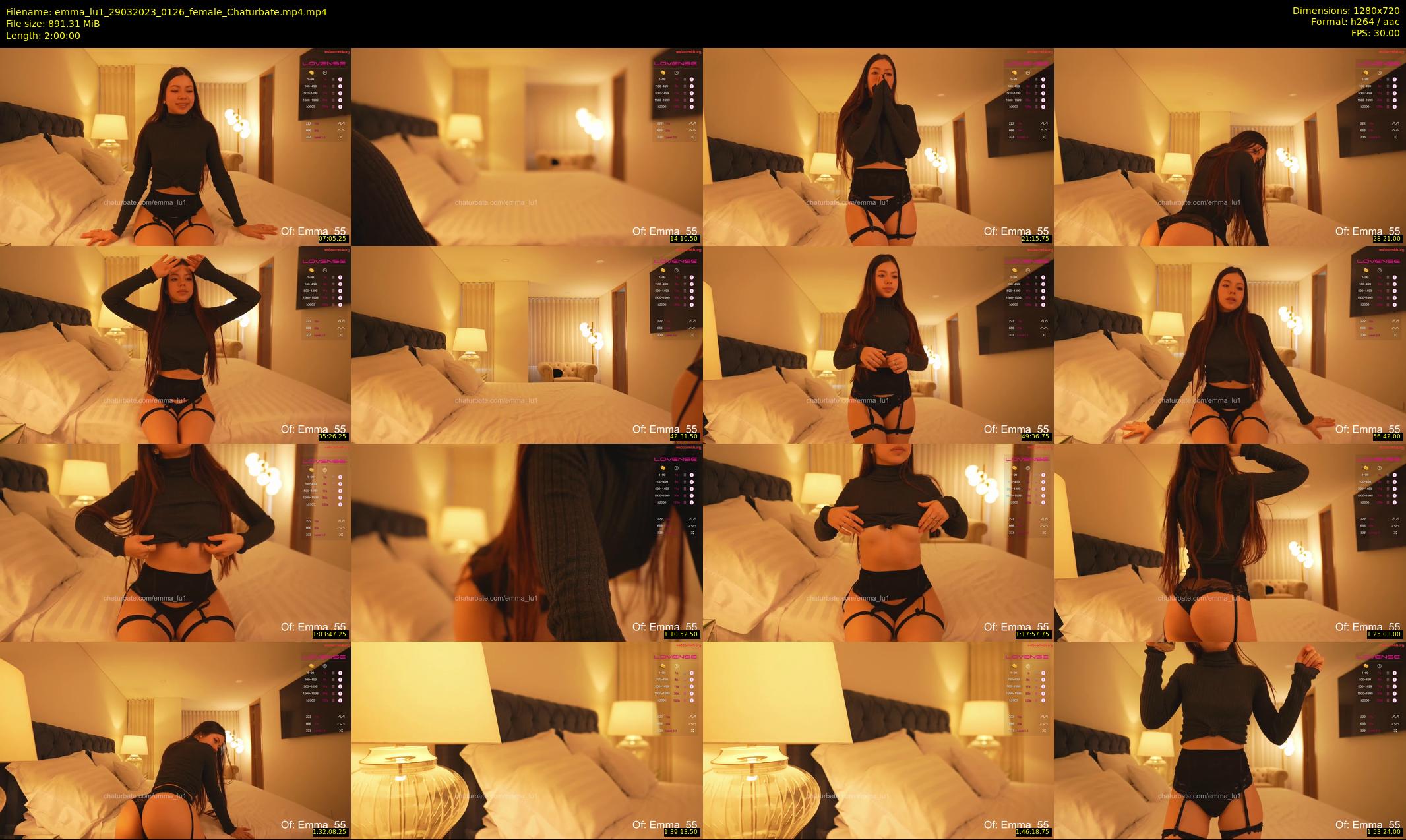 emma_lu1 — 120 minute Chaturbate female cam show recording, 720p, Mar 29, 2023