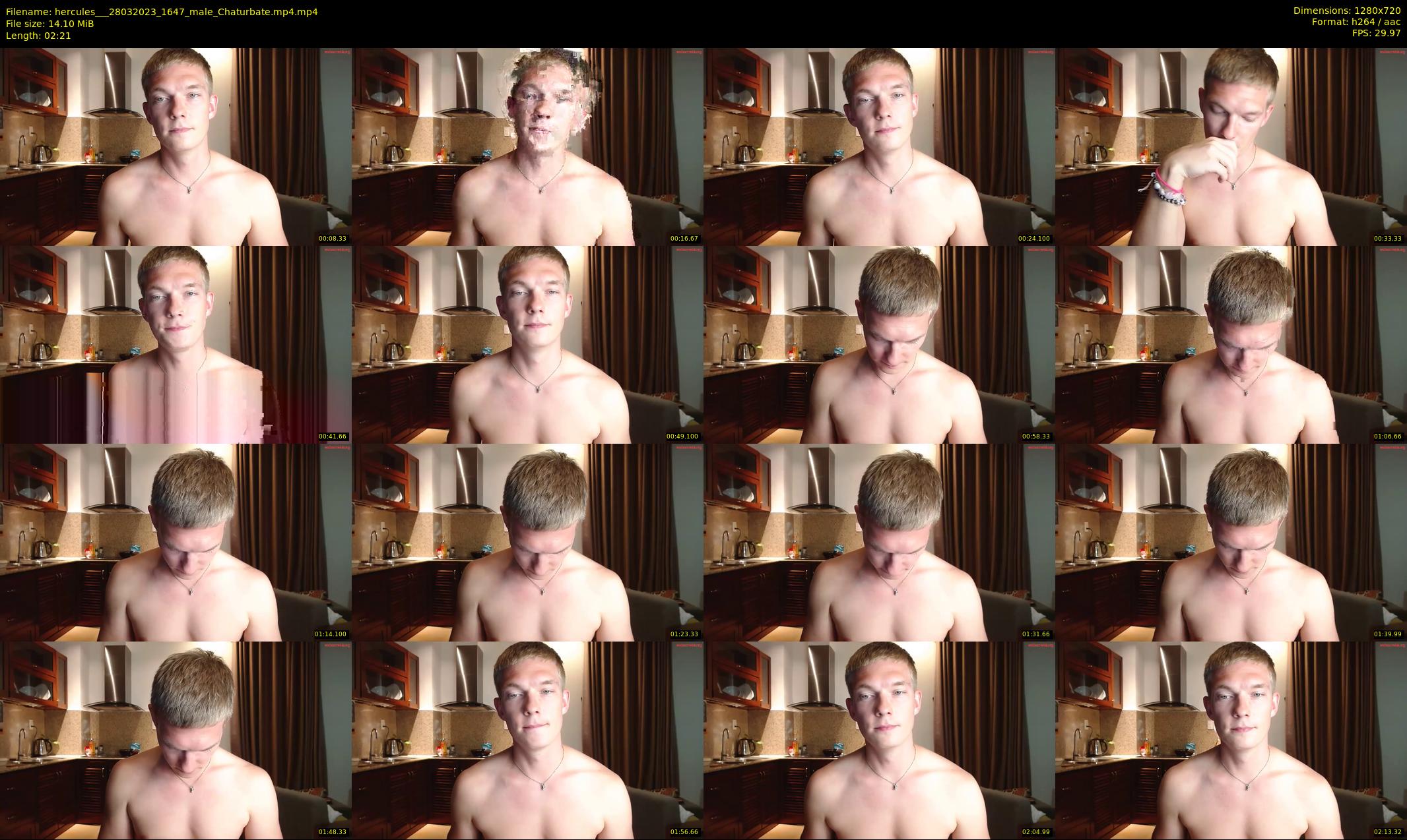 hercules__ — 3 minute Chaturbate male cam show recording, 720p, Mar 28, 2023