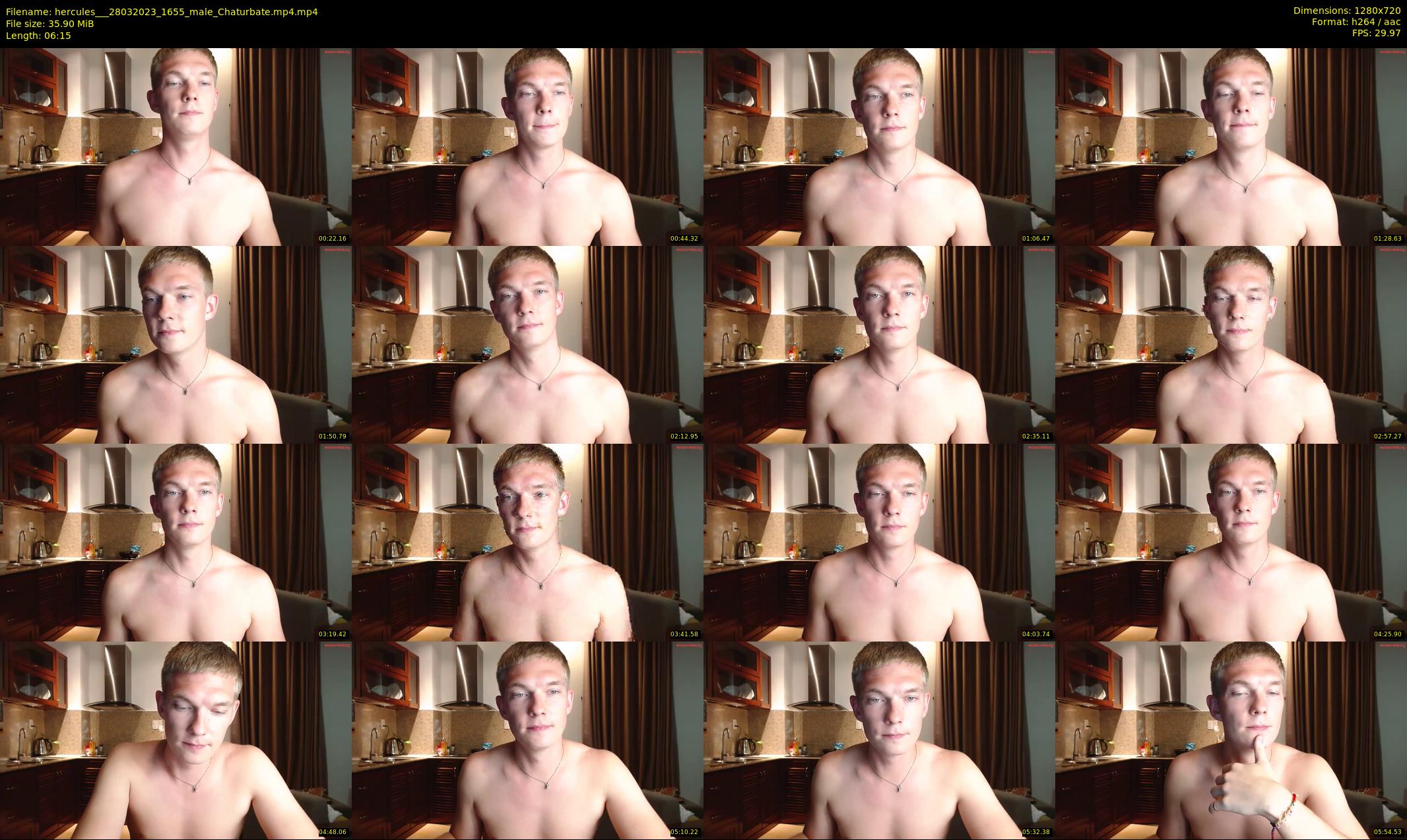 hercules__ — 7 minute Chaturbate male cam show recording, 720p, Mar 28, 2023