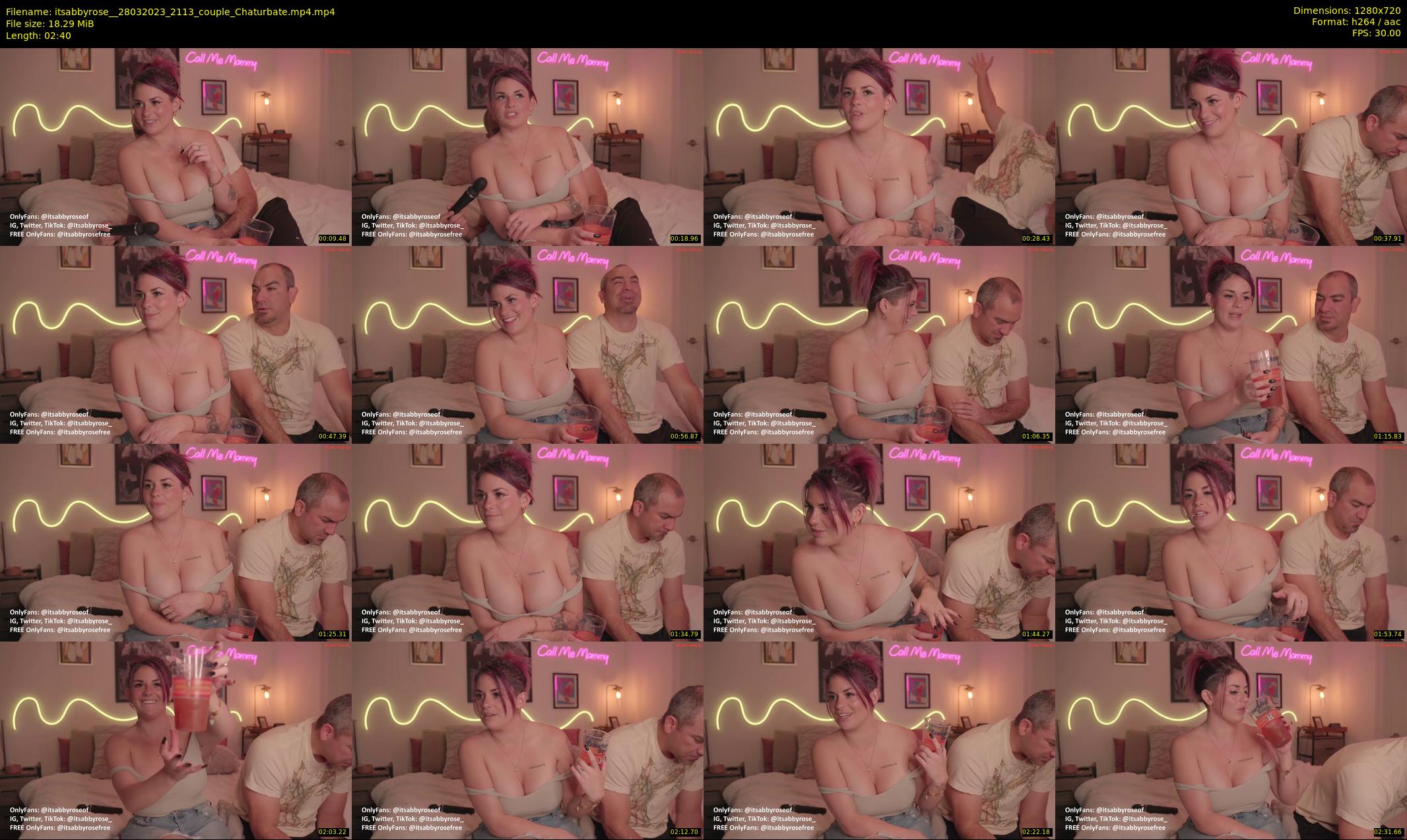 itsabbyrose_ — 3 minute Chaturbate female cam show recording, 720p, Mar 28, 2023