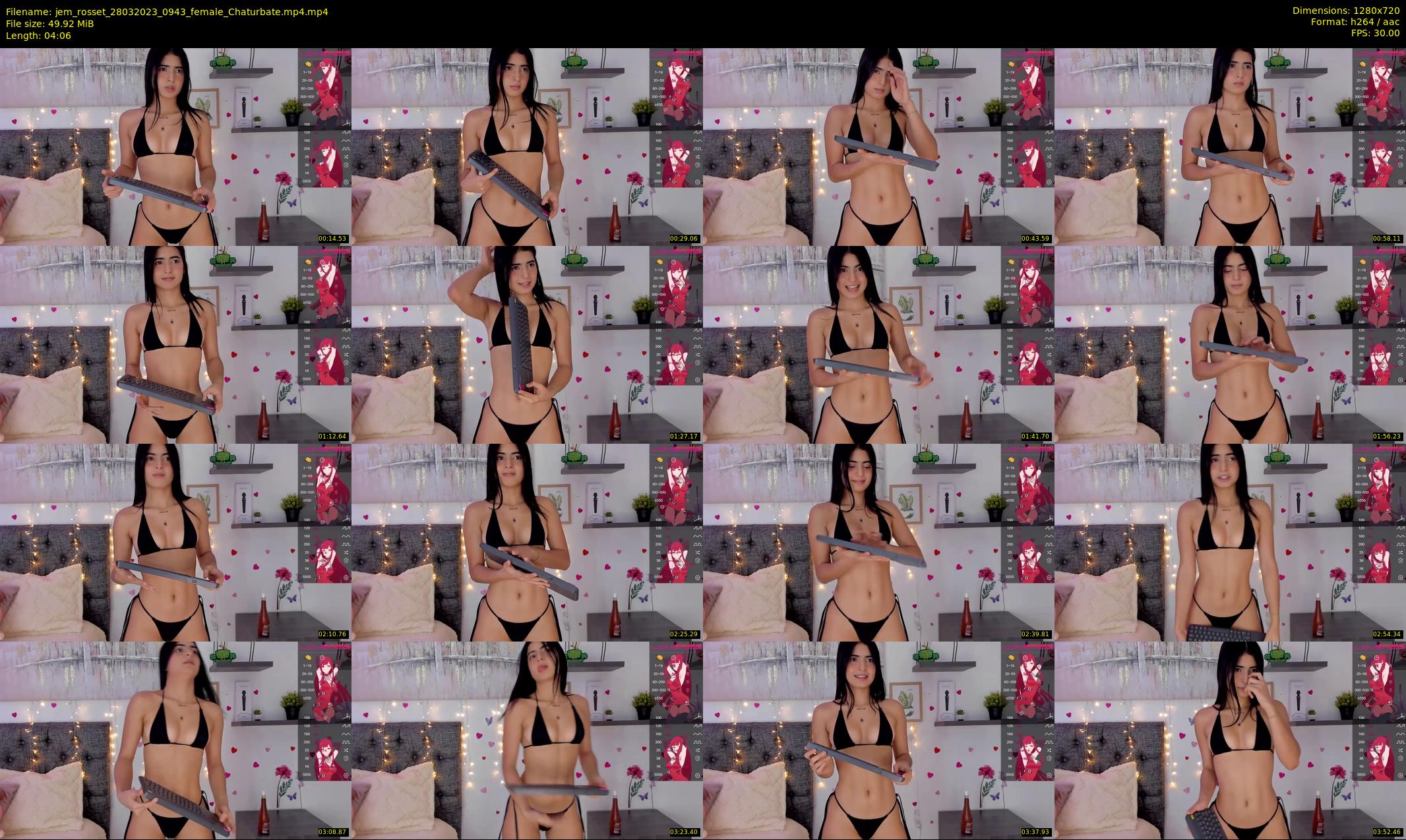 jem_rosset — 5 minute Chaturbate female cam show recording, 720p, Mar 28, 2023