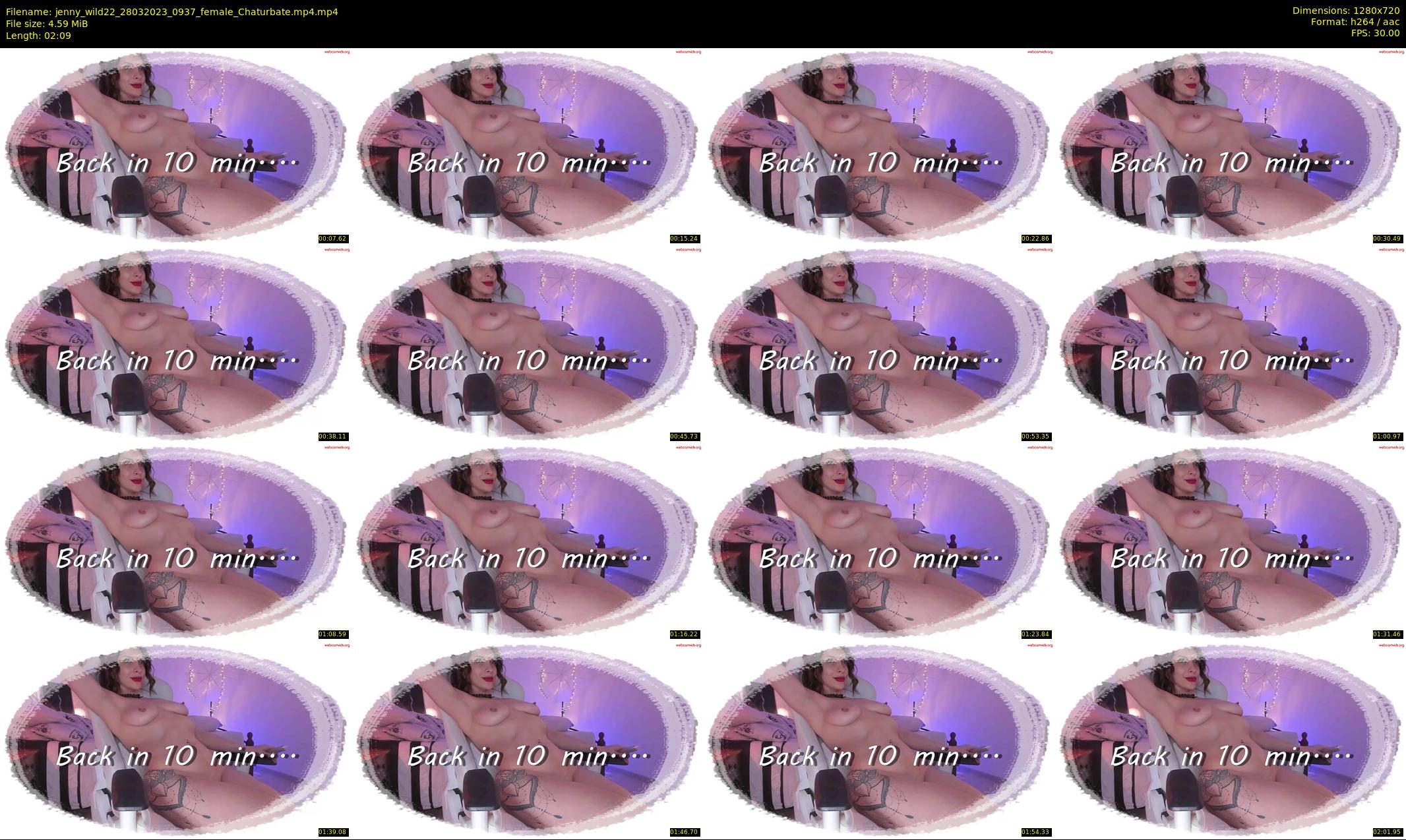 jenny_wild22 — 3 minute Chaturbate female cam show recording, 720p, Mar 28, 2023