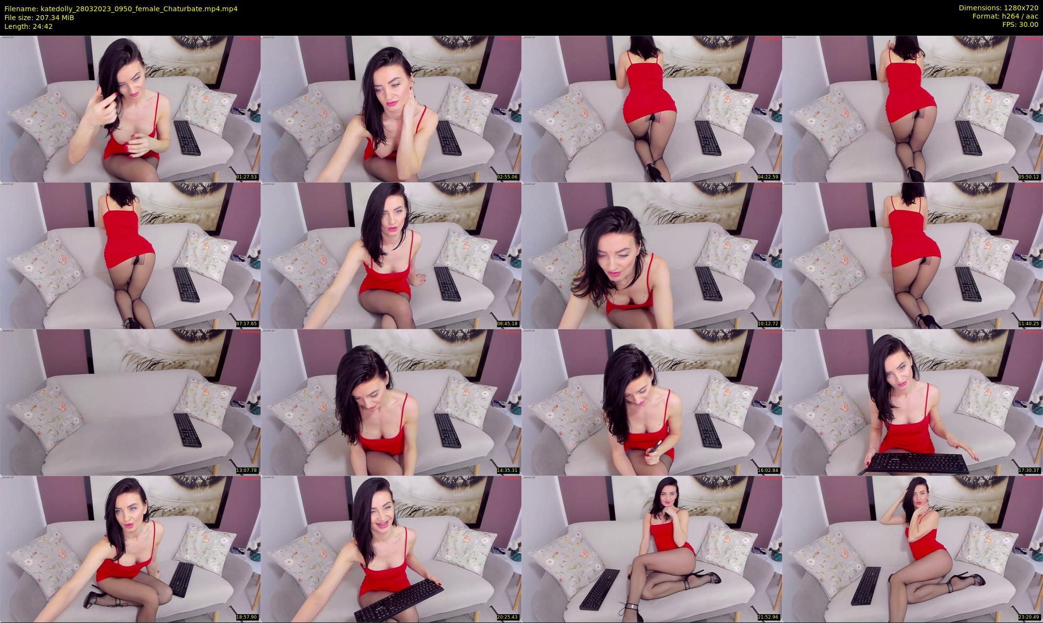 katedolly — 25 minute Chaturbate female cam show recording, 720p, Mar 28, 2023