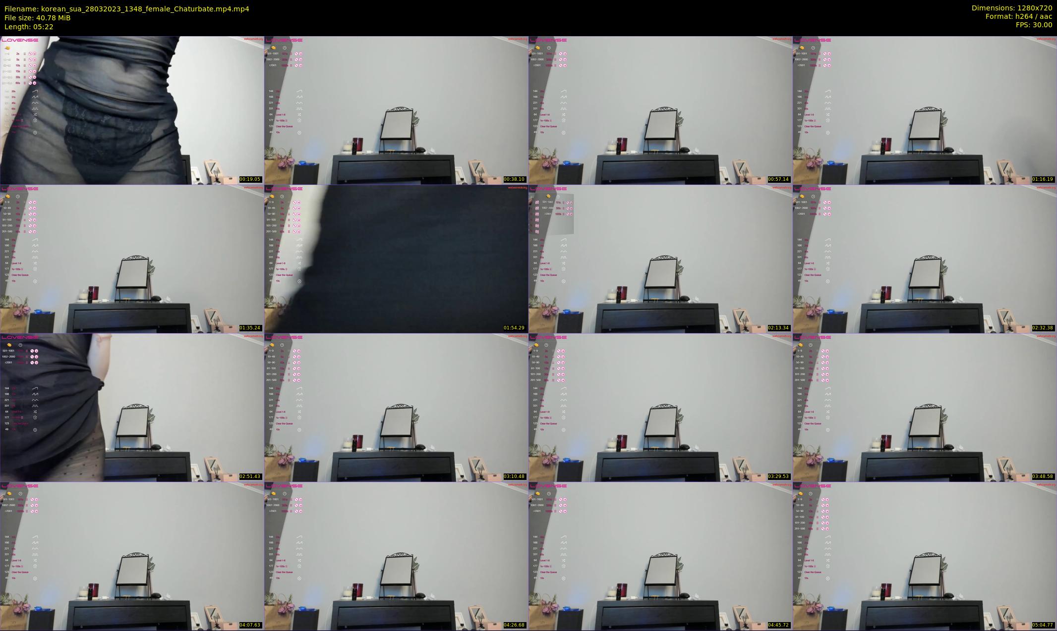 korean_sua — 6 minute Chaturbate female cam show recording, 720p, Mar 28, 2023