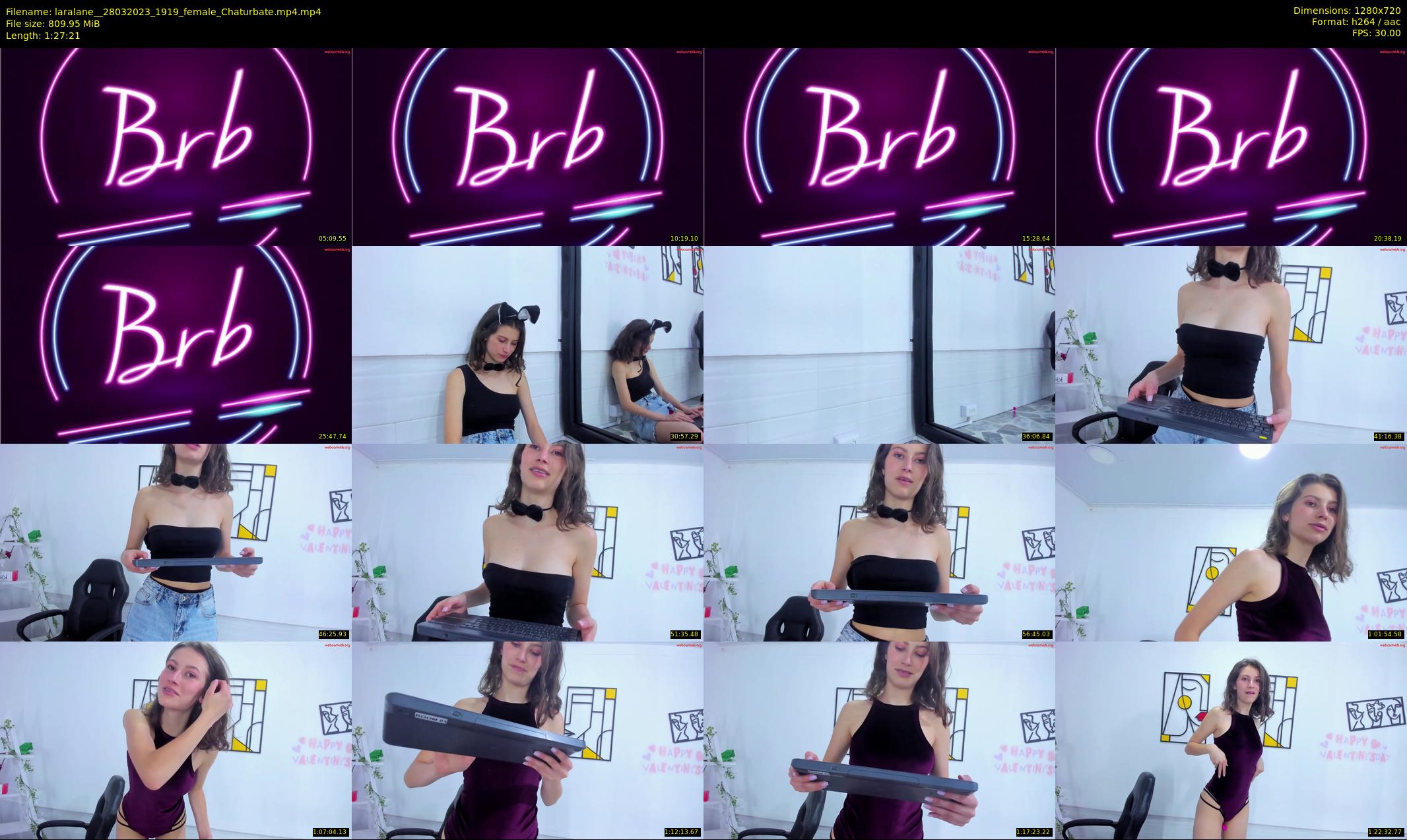 laralane_ — 88 minute Chaturbate female cam show recording, 720p, Mar 28, 2023