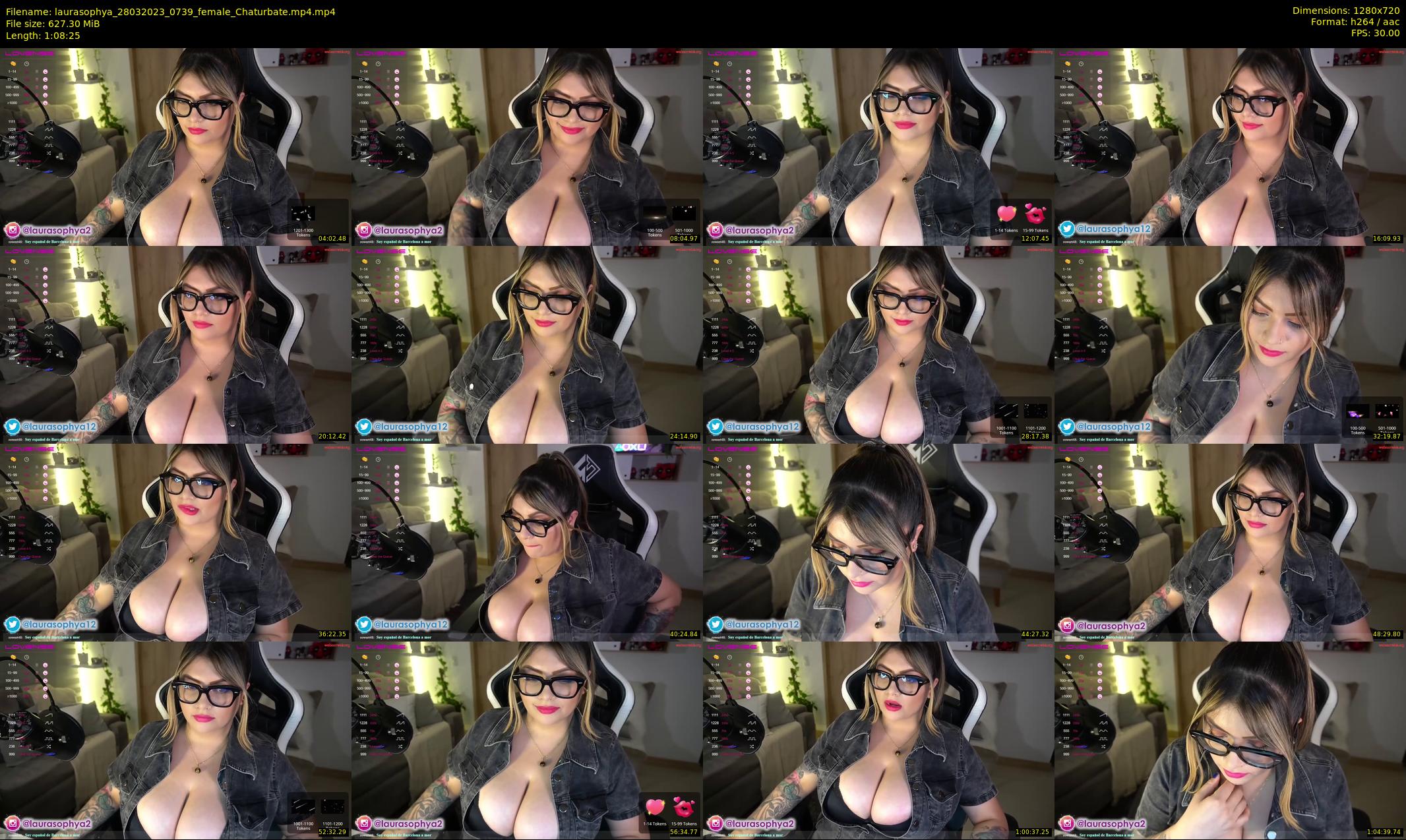 laurasophya — 69 minute Chaturbate female cam show recording, 720p, Mar 28, 2023