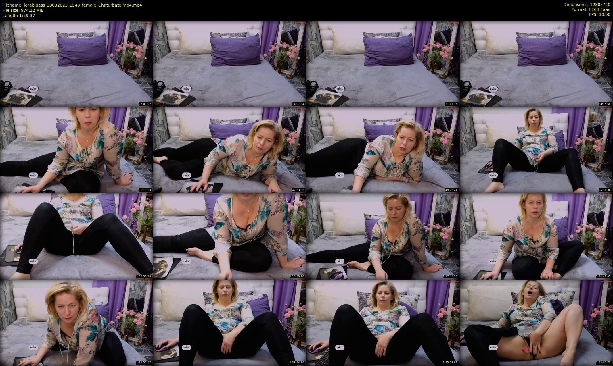 lorabigass — 120 minute Chaturbate female cam show recording, 720p, Mar 28, 2023