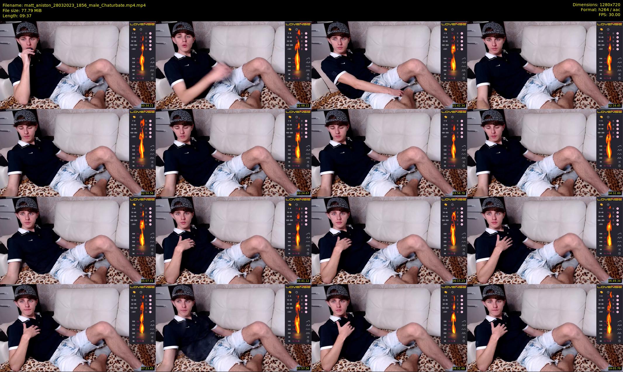 matt_aniston — 10 minute Chaturbate male cam show recording, 720p, Mar 28, 2023