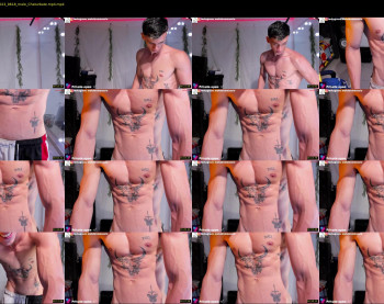 metatron_muscle — 3 minute Chaturbate male cam show recording, 720p, Mar 28, 2023
