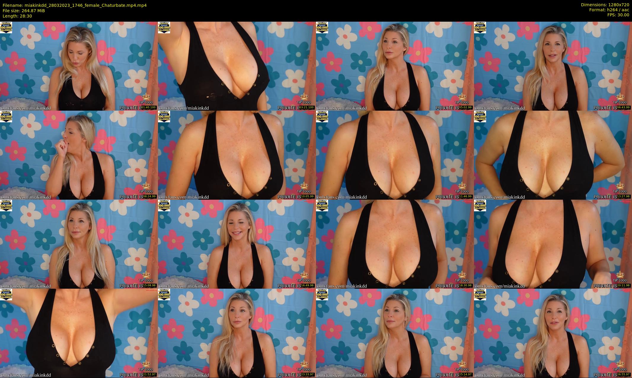 miakinkdd — 29 minute Chaturbate female cam show recording, 720p, Mar 28, 2023