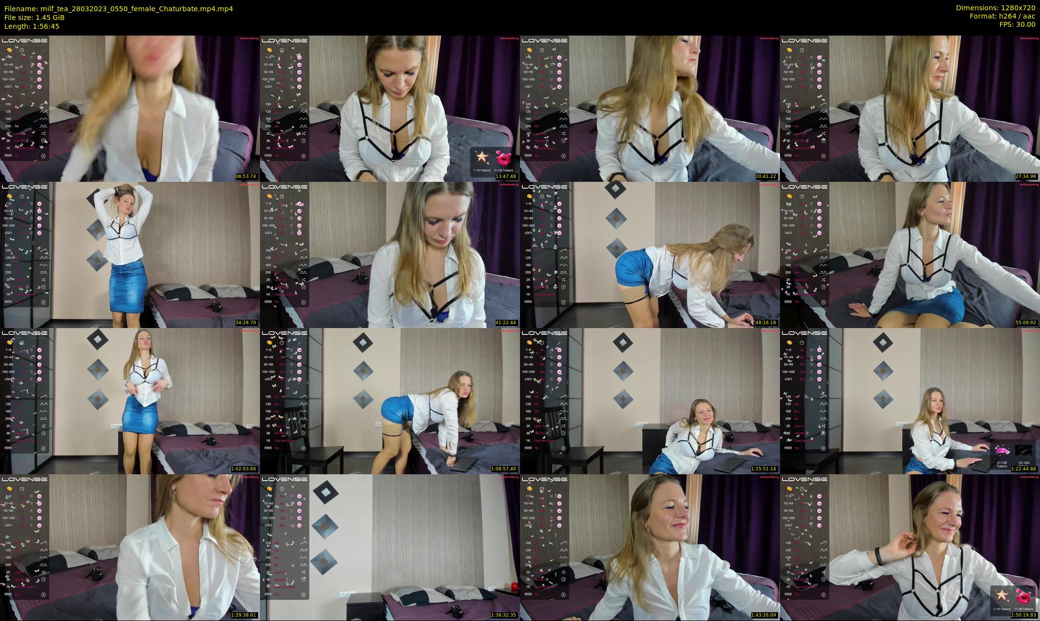 milf_tea — 117 minute Chaturbate female cam show recording, 720p, Mar 28, 2023