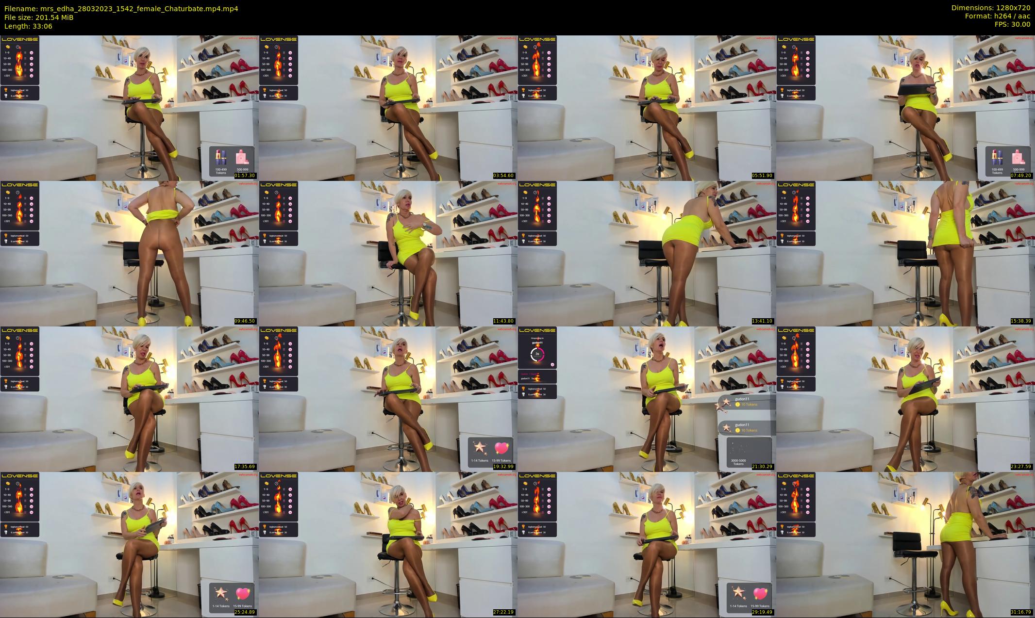 mrs_edha — 34 minute Chaturbate female cam show recording, 720p, Mar 28, 2023