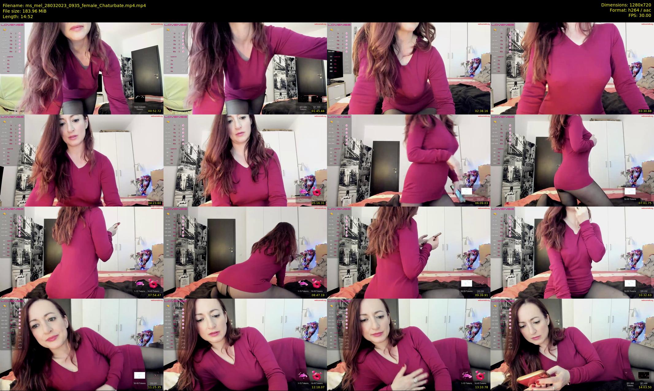 ms_mel — 15 minute Chaturbate female cam show recording, 720p, Mar 28, 2023