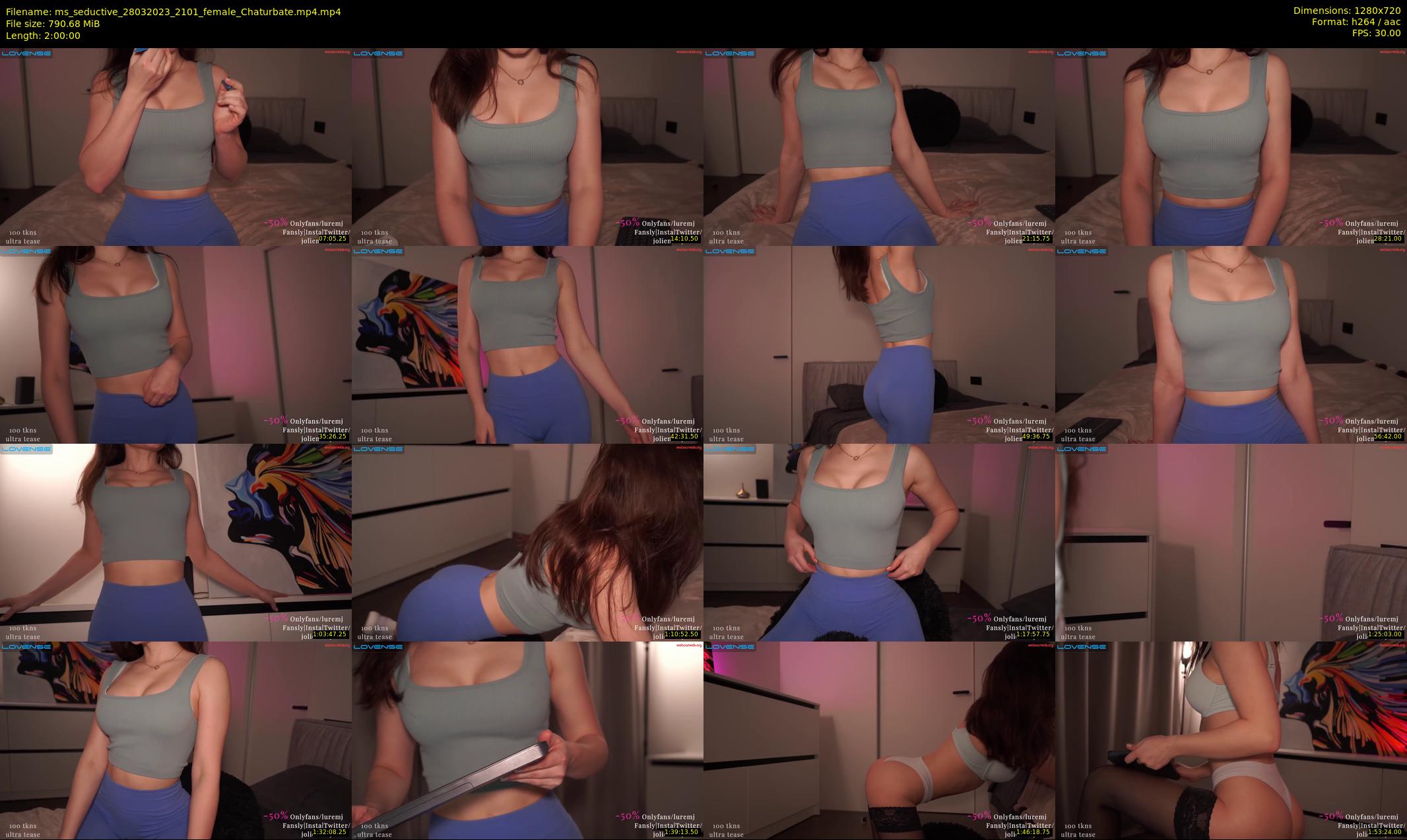 ms_seductive — 120 minute Chaturbate female cam show recording, 720p, Mar 28, 2023