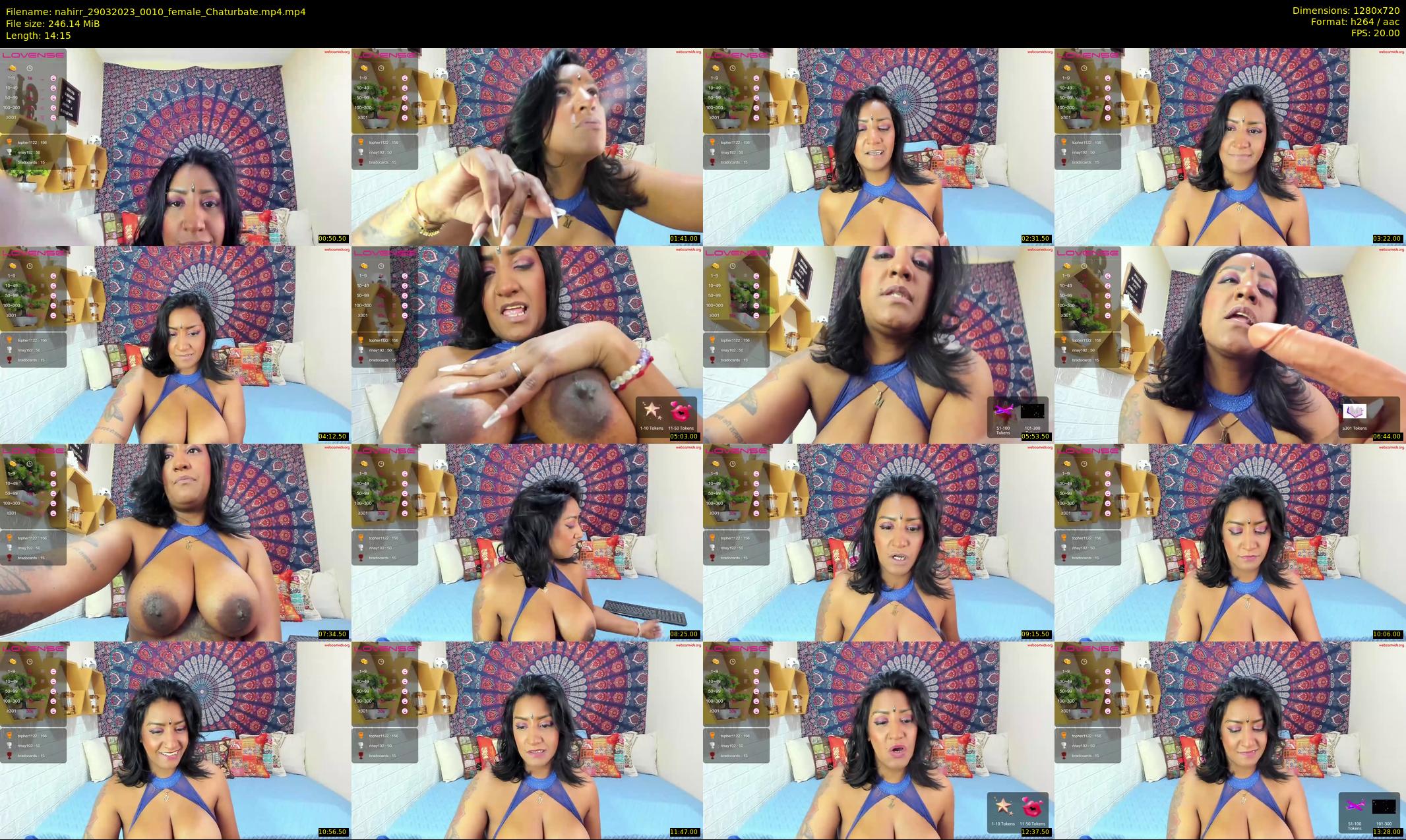 nahirr — 15 minute Chaturbate female cam show recording, 720p, Mar 29, 2023